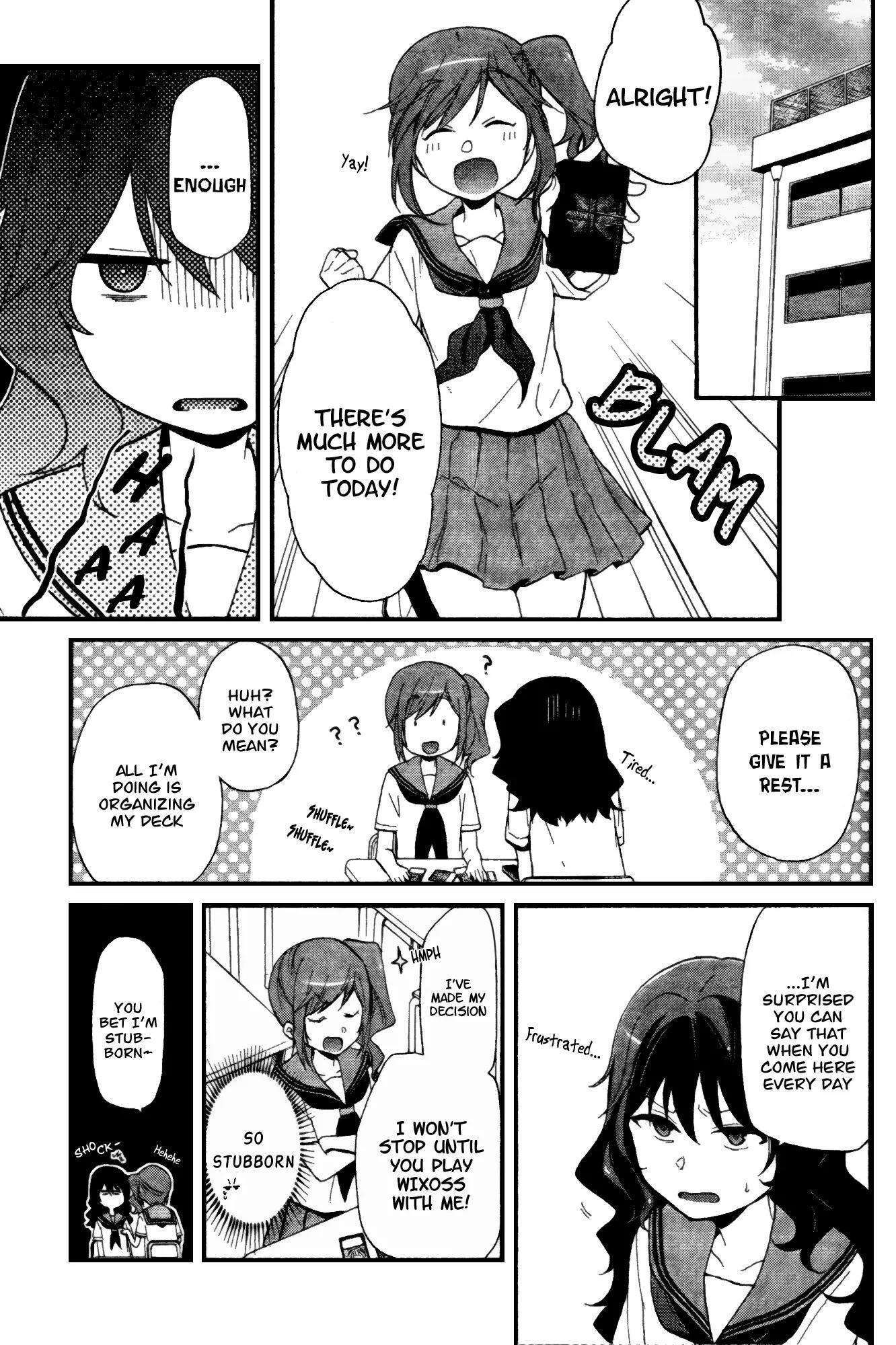 Selector Infected WIXOSS - Peeping Analyze Chapter 1 page 17 - Chapter 1: selected girl