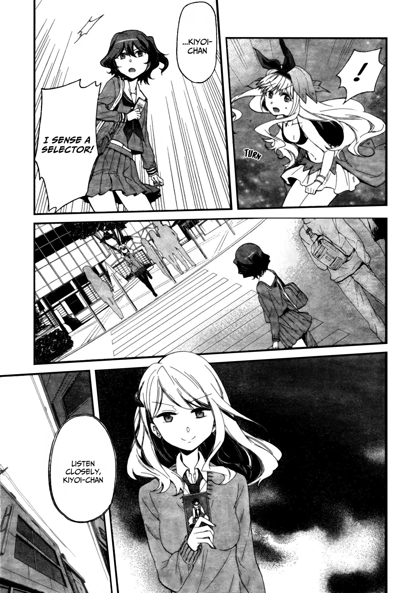 Selector Infected WIXOSS - Peeping Analyze Chapter 2 page 23 - Chapter 2: make a wish
