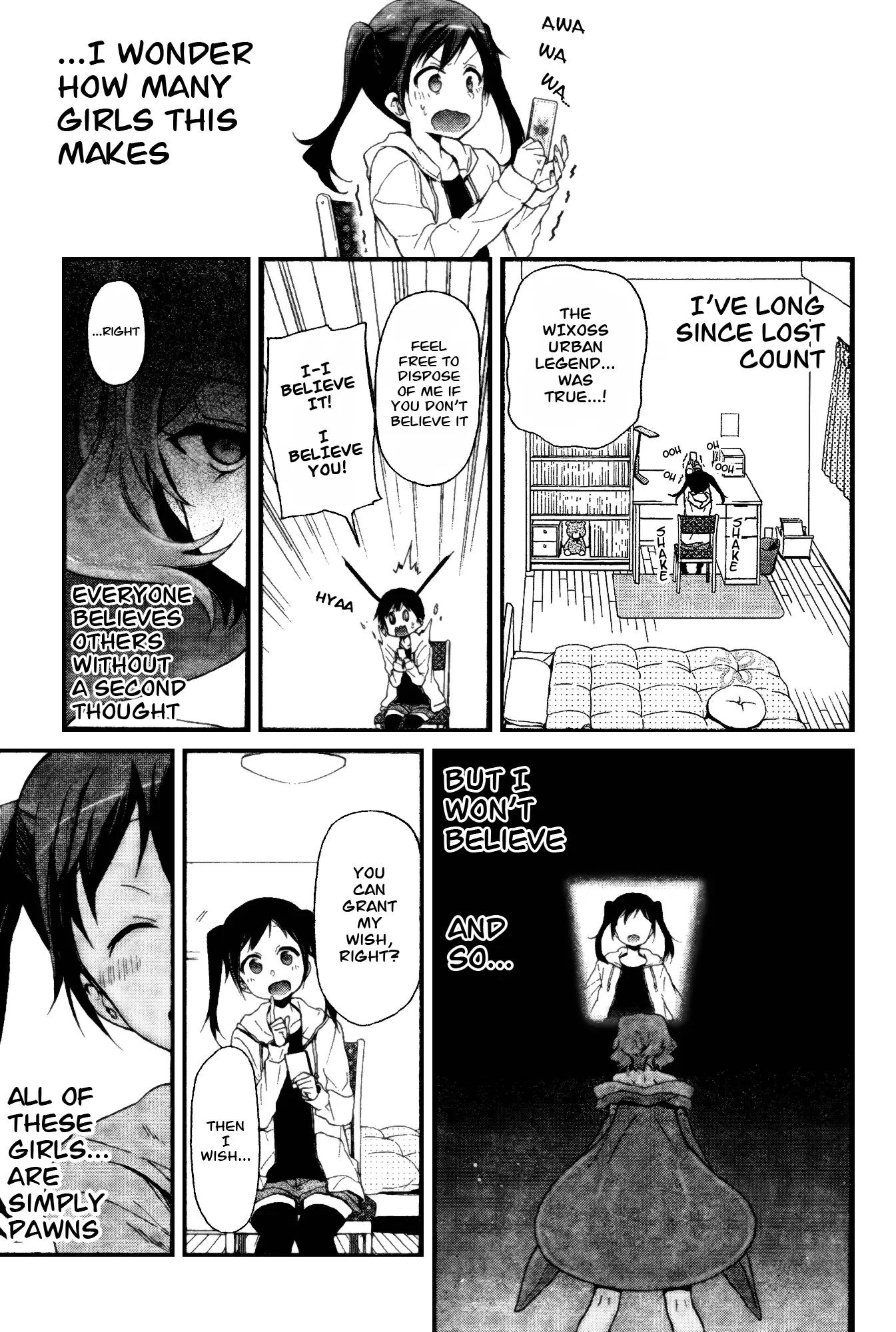 Selector Infected WIXOSS - Peeping Analyze Chapter 4 page 14 - Chapter 4: icy eyes