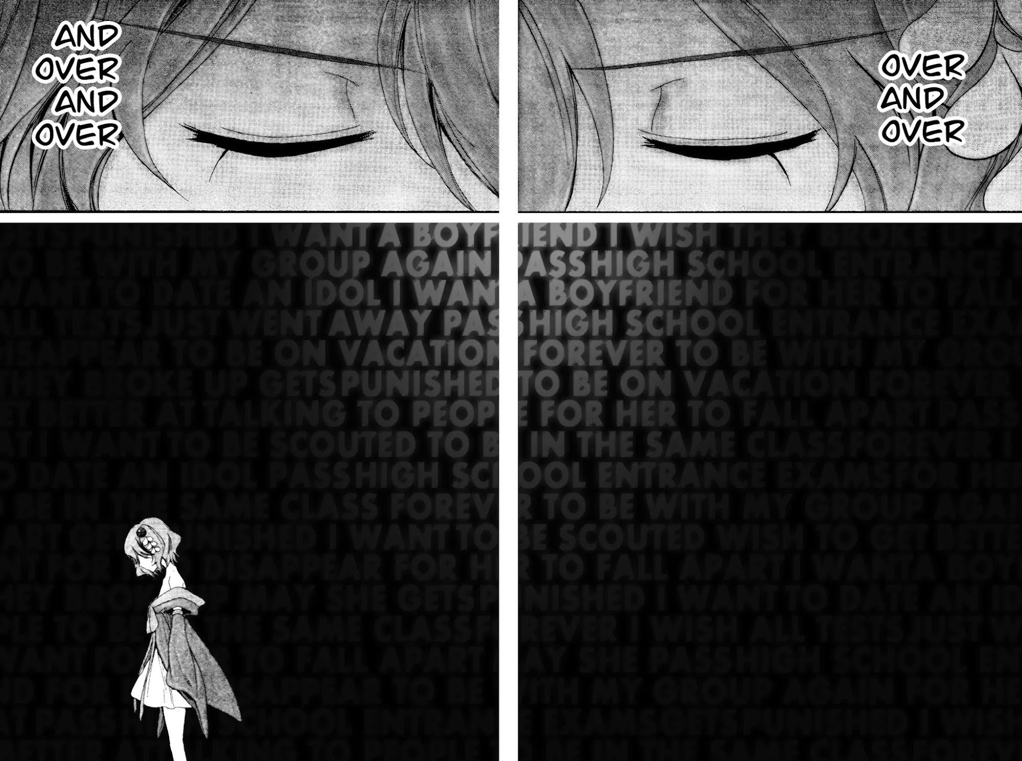 Selector Infected WIXOSS - Peeping Analyze Chapter 4 page 17 - Chapter 4: icy eyes