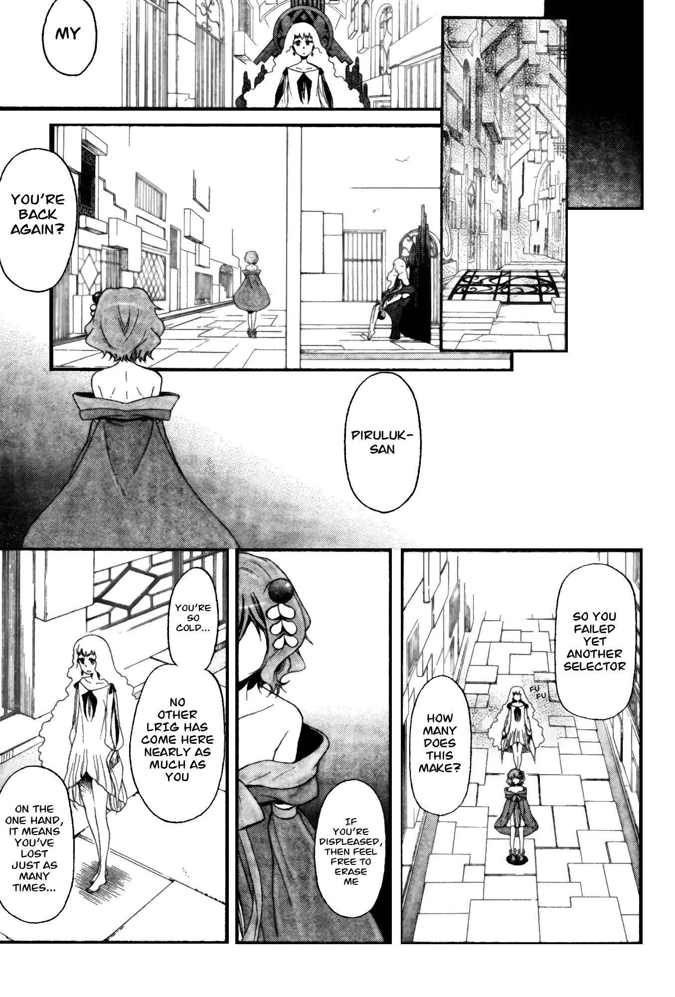 Selector Infected WIXOSS - Peeping Analyze Chapter 4 page 21 - Chapter 4: icy eyes