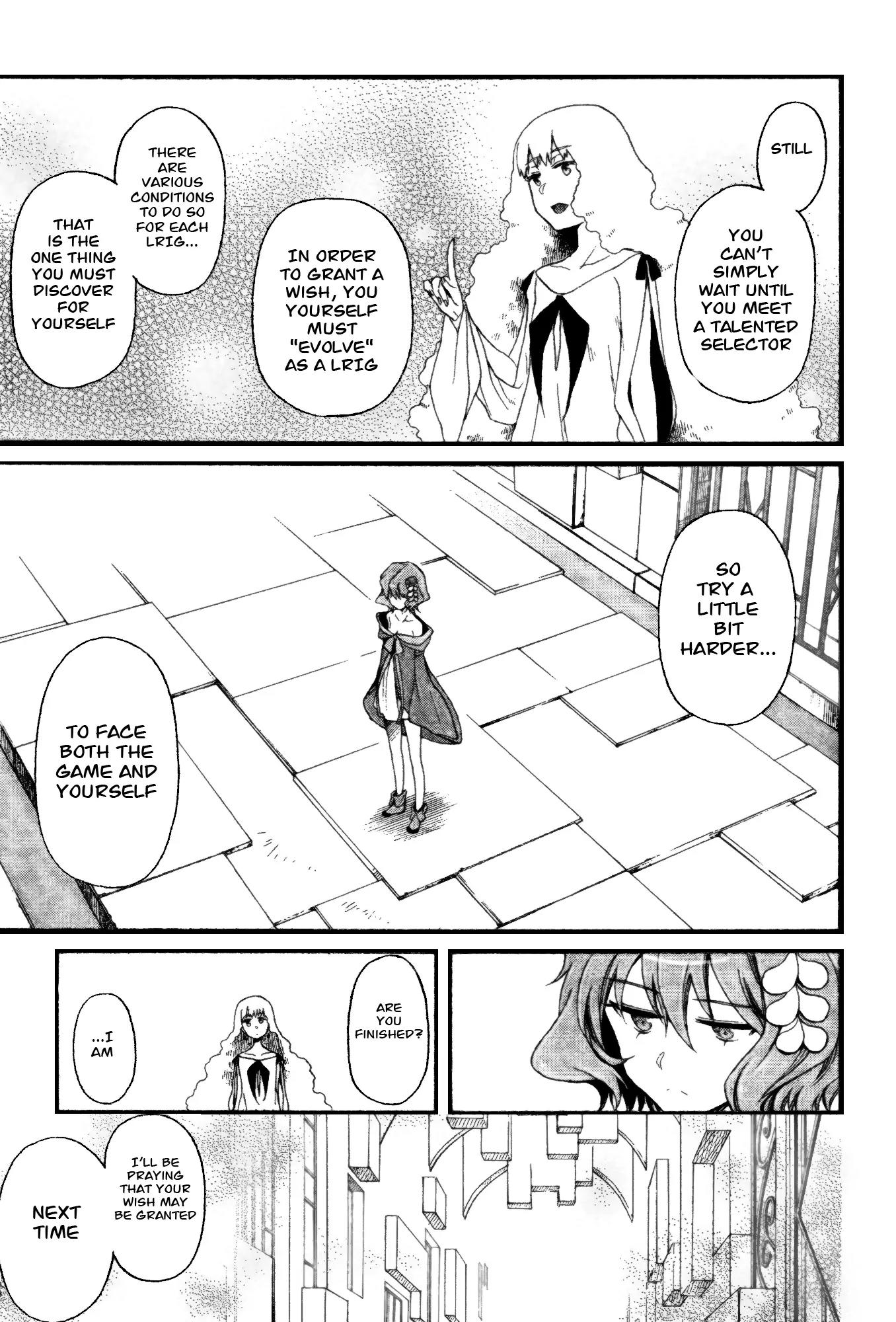 Selector Infected WIXOSS - Peeping Analyze Chapter 4 page 25 - Chapter 4: icy eyes