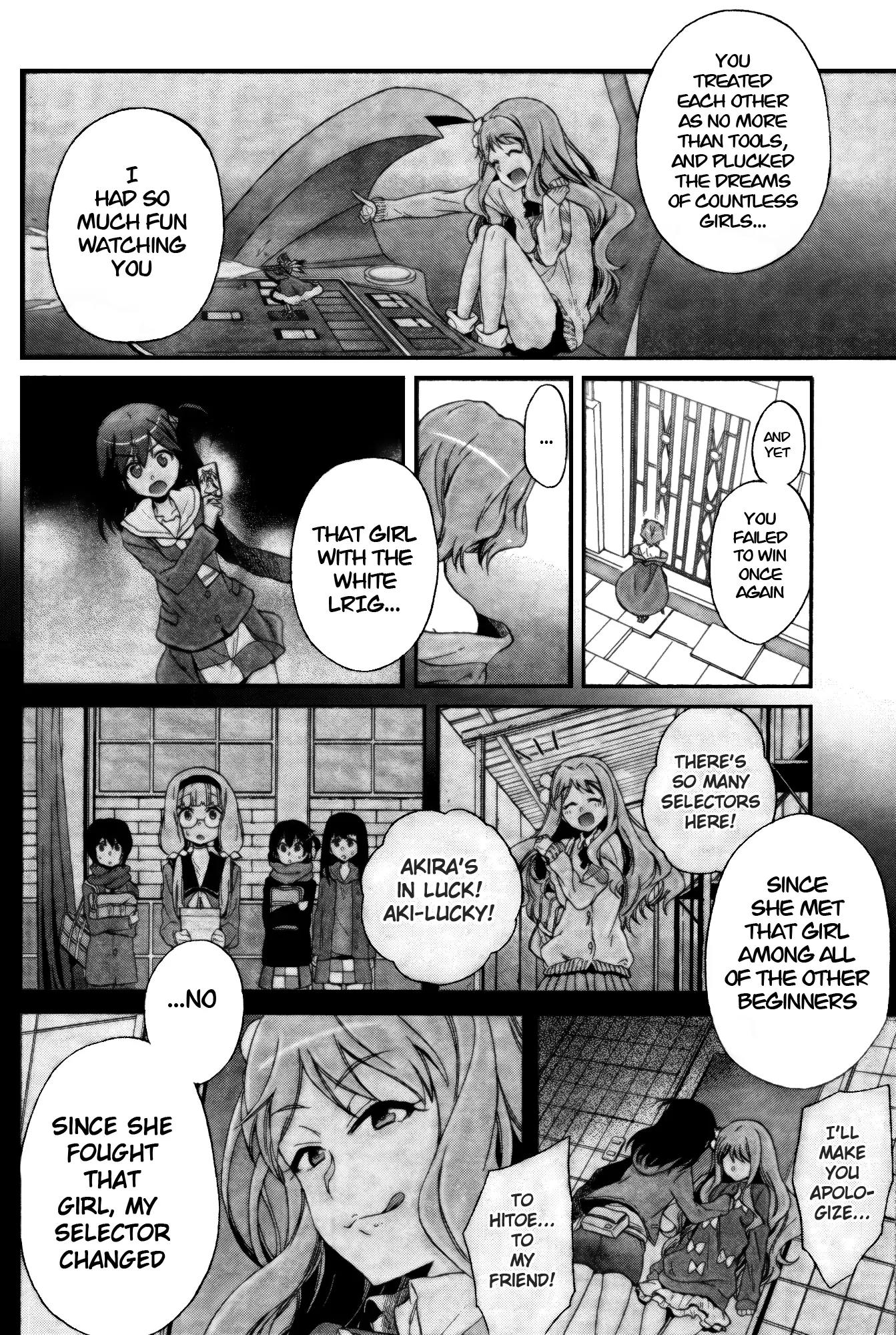 Selector Infected WIXOSS - Peeping Analyze Chapter 5 page 18 - Chapter 5: bring misfortune