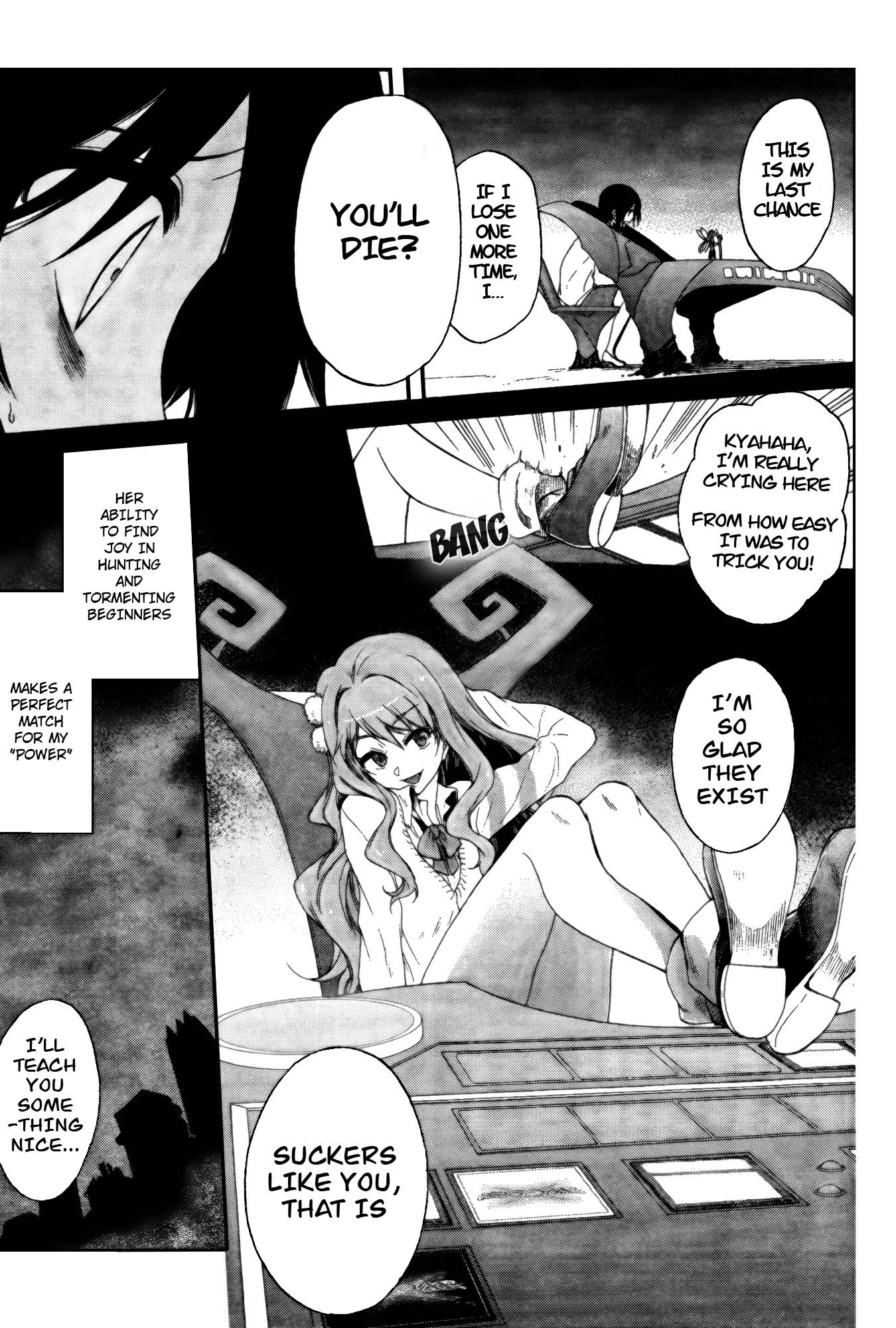 Selector Infected WIXOSS - Peeping Analyze Chapter 5 page 8 - Chapter 5: bring misfortune