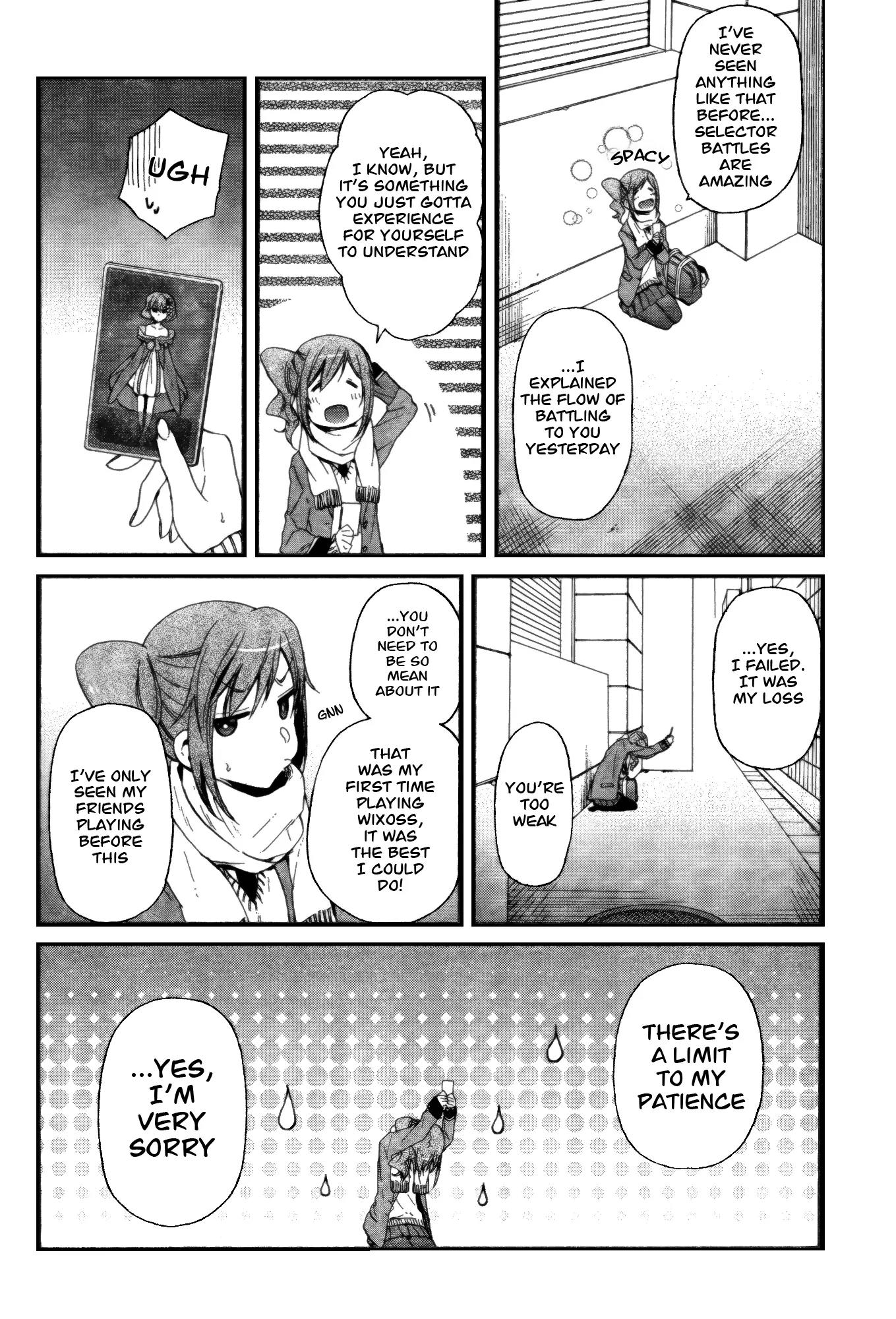 Selector Infected WIXOSS - Peeping Analyze Chapter 6 page 16 - Chapter 6: thawing