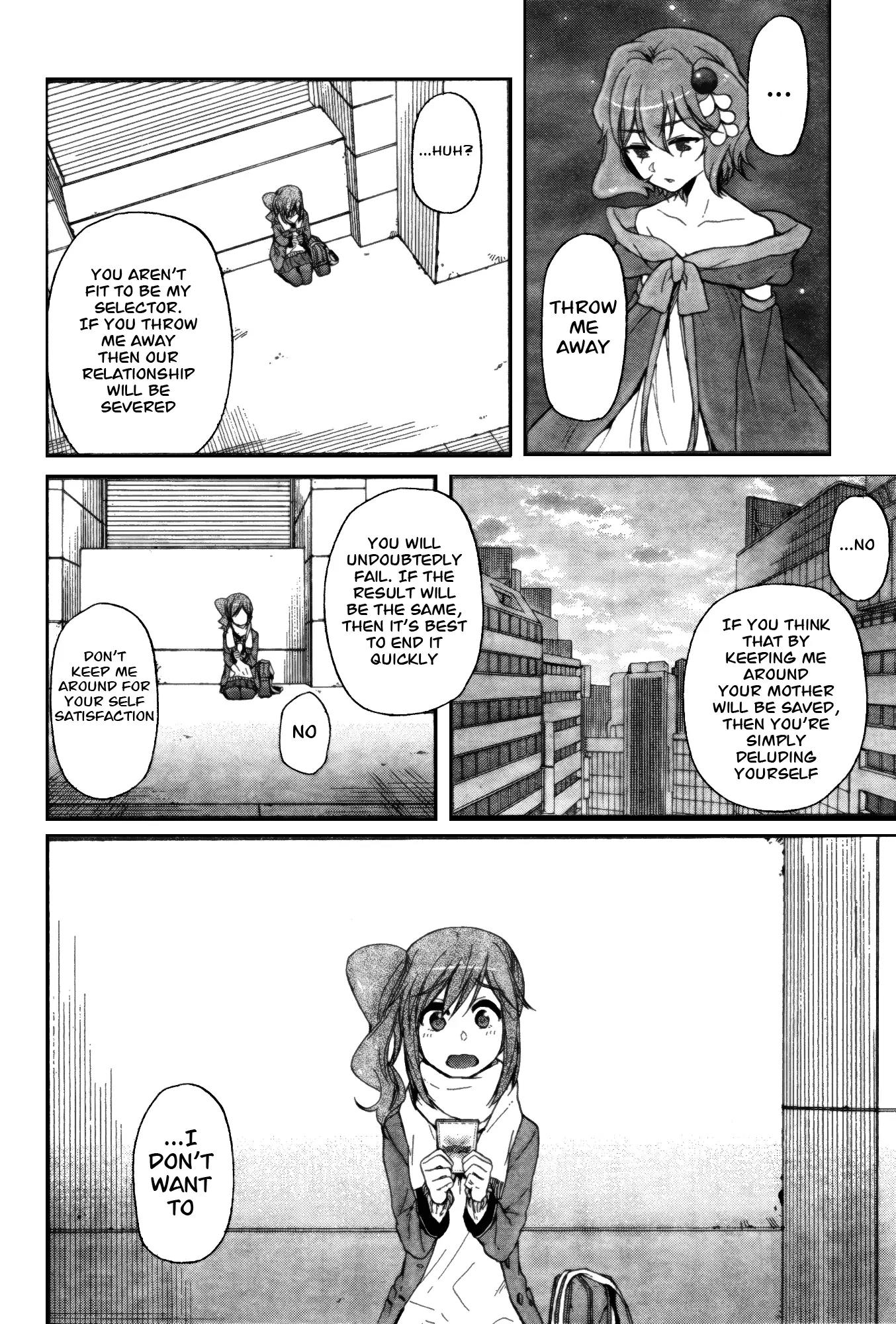 Selector Infected WIXOSS - Peeping Analyze Chapter 6 page 18 - Chapter 6: thawing