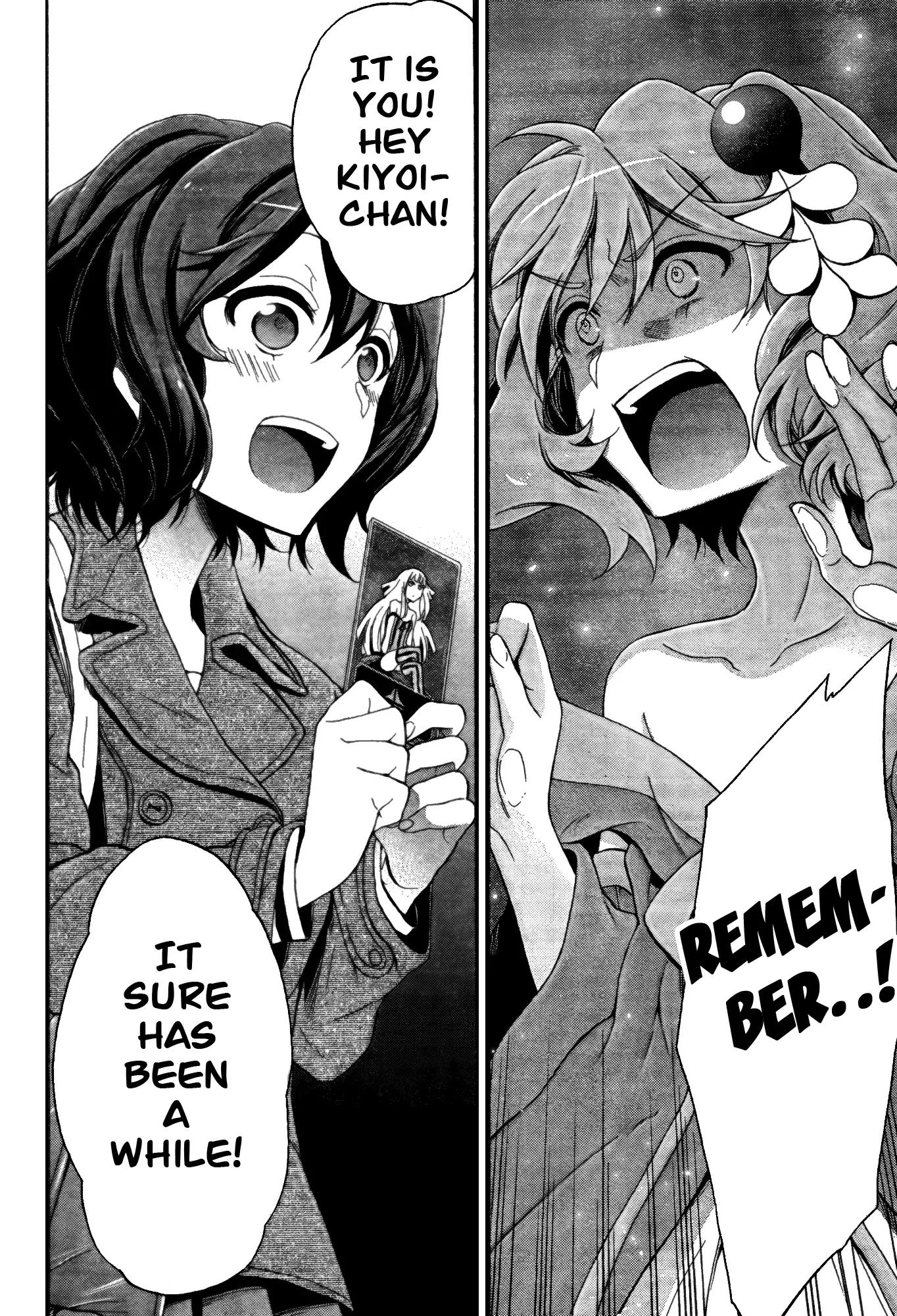 Selector Infected WIXOSS - Peeping Analyze Chapter 7 page 22 - Chapter 7: feeling of guilt
