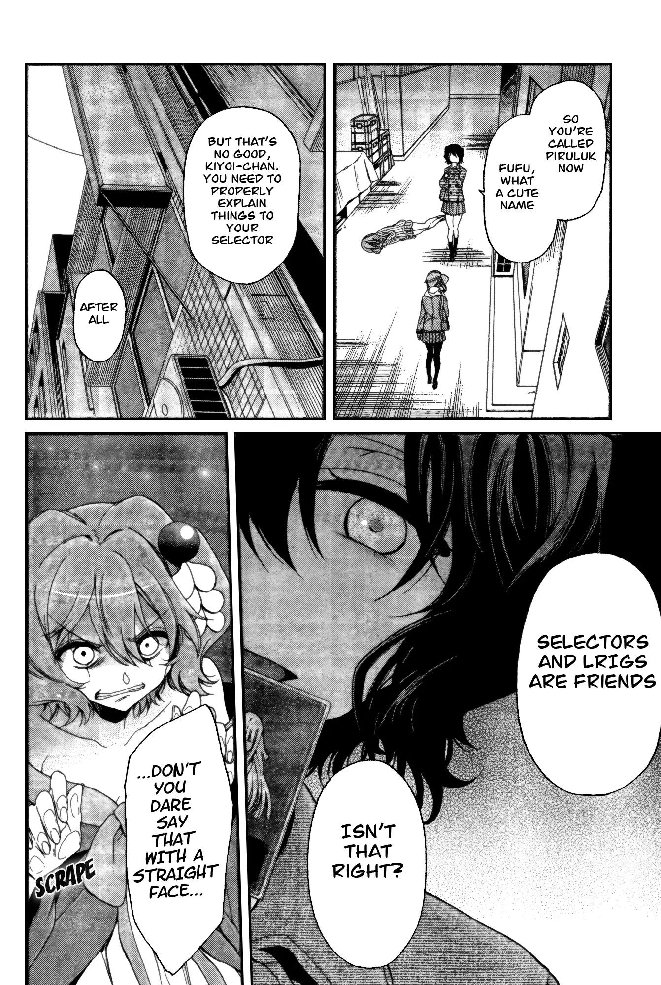 Selector Infected WIXOSS - Peeping Analyze Chapter 7 page 24 - Chapter 7: feeling of guilt