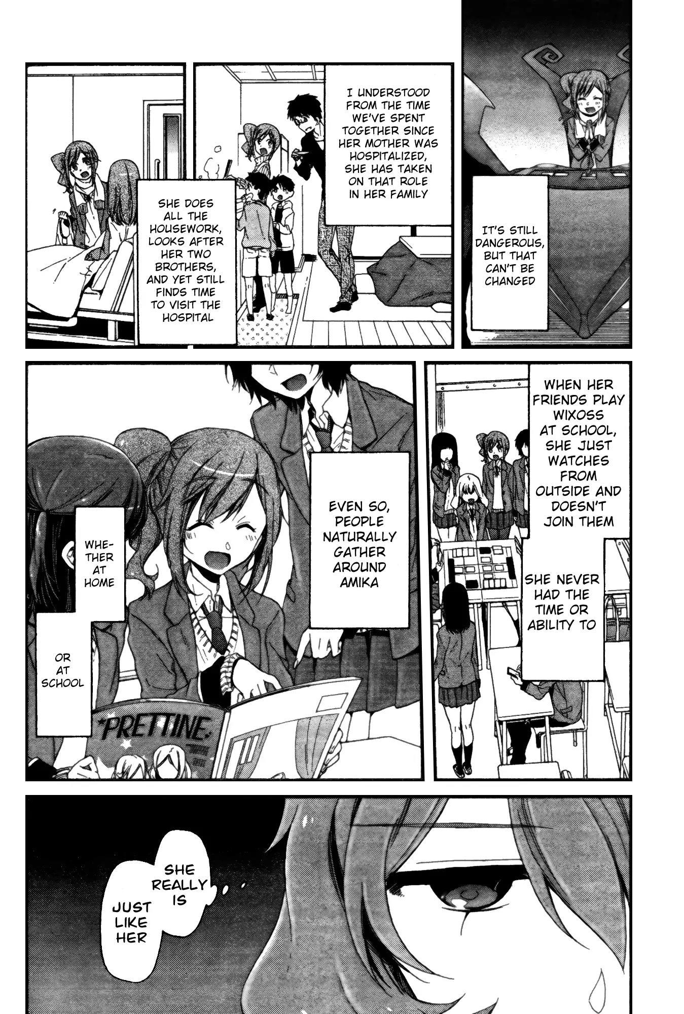 Selector Infected WIXOSS - Peeping Analyze Chapter 7 page 6 - Chapter 7: feeling of guilt
