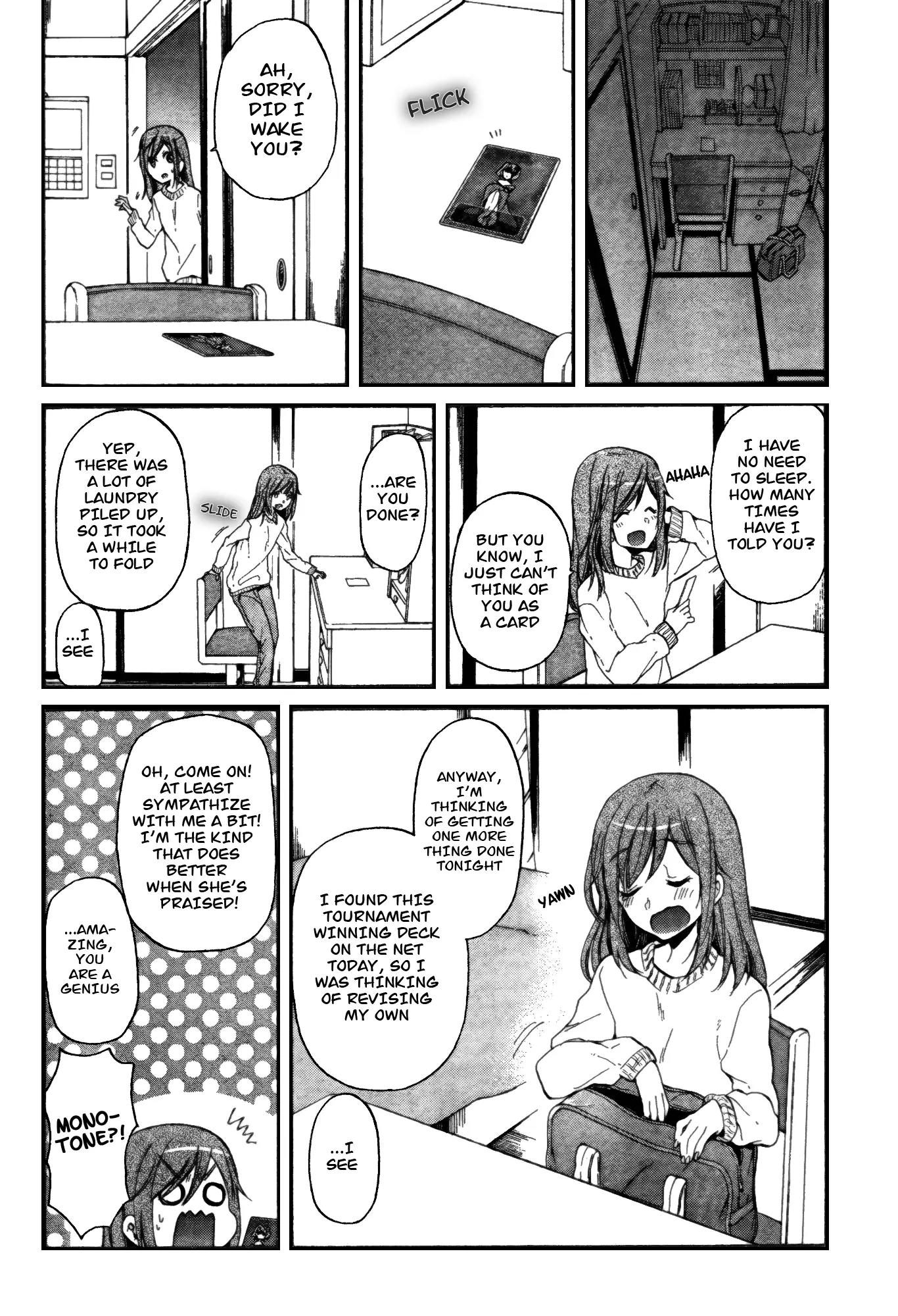 Selector Infected WIXOSS - Peeping Analyze Chapter 7 page 8 - Chapter 7: feeling of guilt