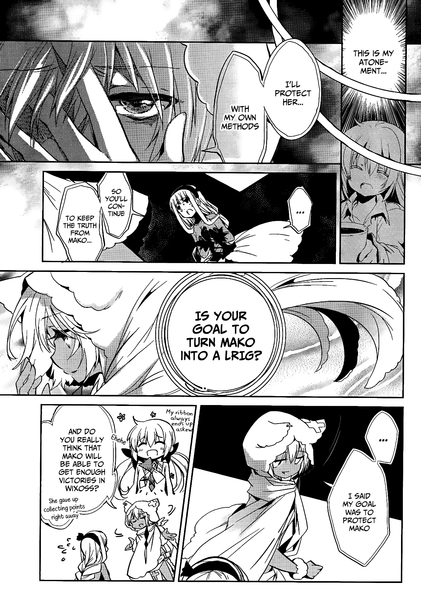 Selector Infected WIXOSS - Re/verse Chapter 13 page 19 - Chapter 13 : That wish is...