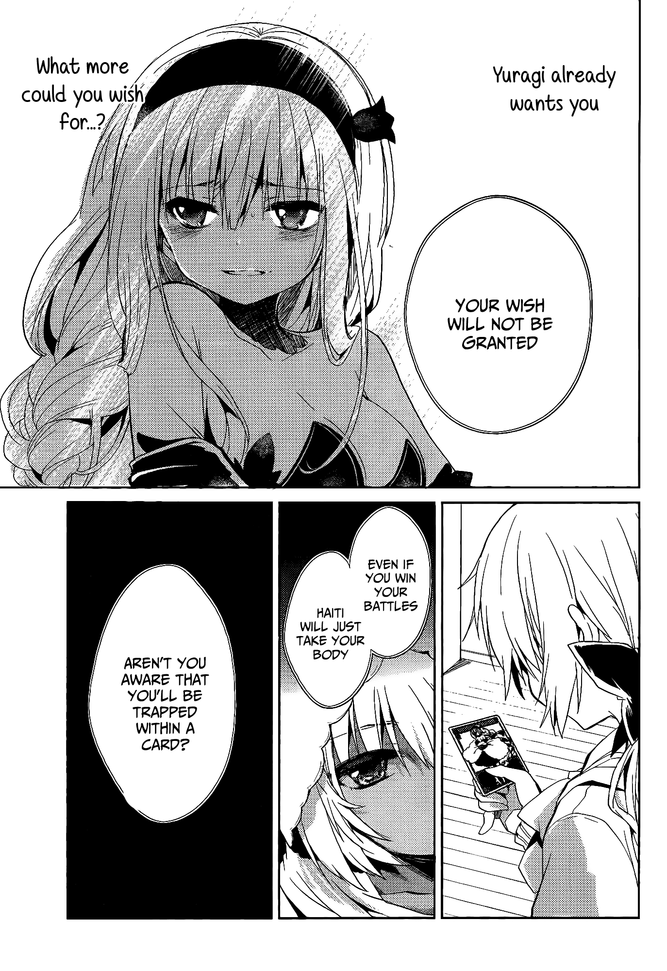 Selector Infected WIXOSS - Re/verse Chapter 13 page 3 - Chapter 13 : That wish is...