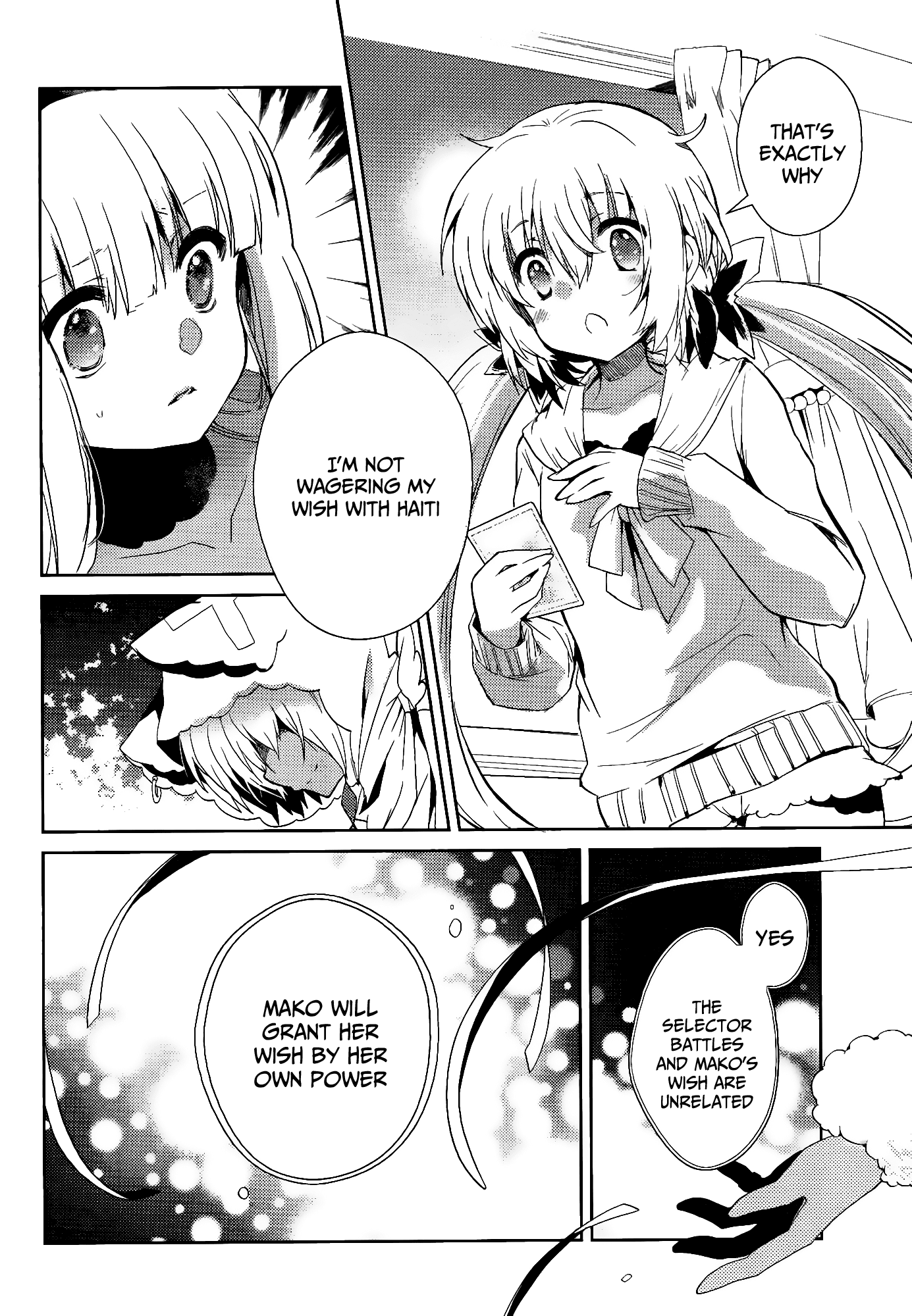 Selector Infected WIXOSS - Re/verse Chapter 13 page 4 - Chapter 13 : That wish is...