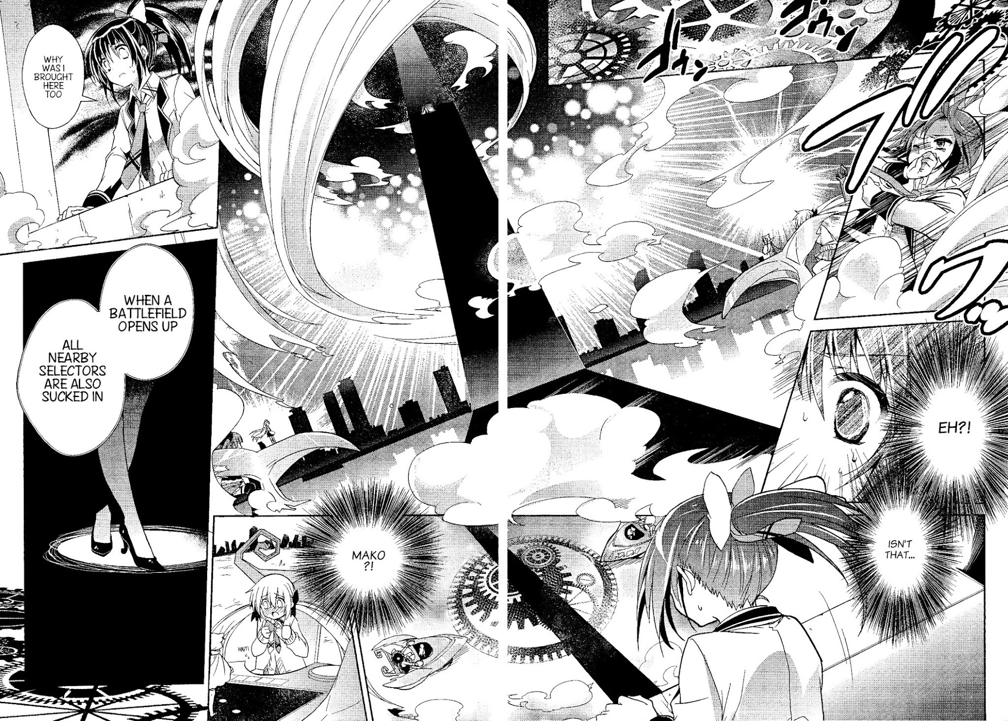 Selector Infected WIXOSS - Re/verse Chapter 3 page 14 - Chapter 3 : This Slash is Crimson
