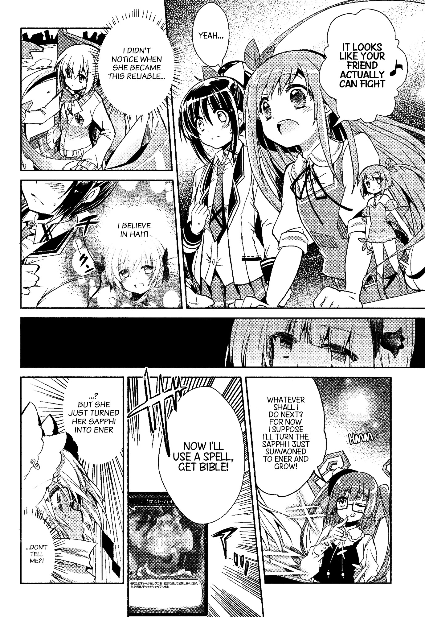 Selector Infected WIXOSS - Re/verse Chapter 3 page 23 - Chapter 3 : This Slash is Crimson