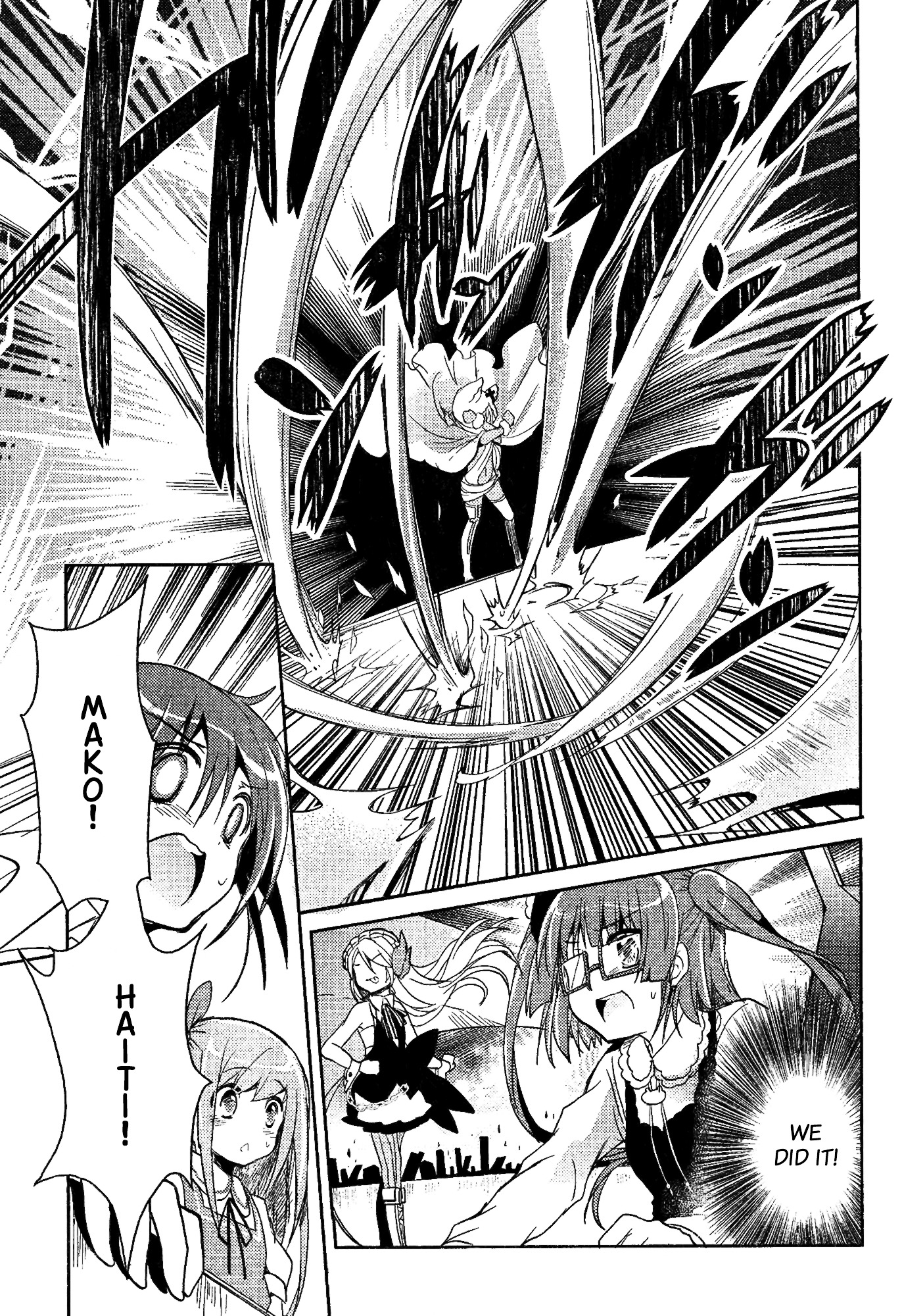 Selector Infected WIXOSS - Re/verse Chapter 3 page 28 - Chapter 3 : This Slash is Crimson
