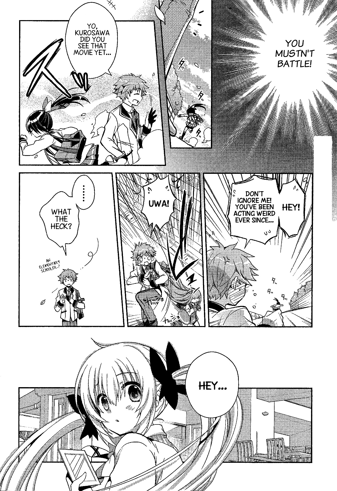 Selector Infected WIXOSS - Re/verse Chapter 3 page 4 - Chapter 3 : This Slash is Crimson