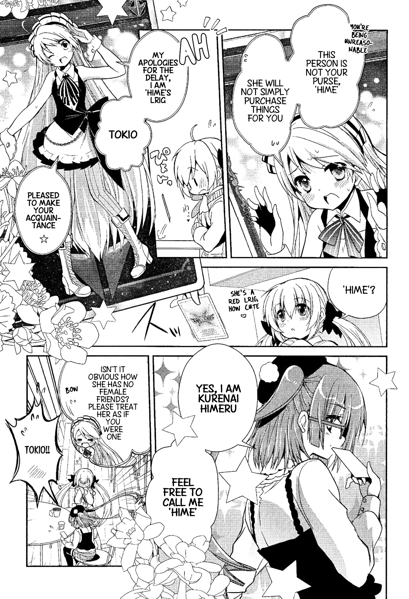Selector Infected WIXOSS - Re/verse Chapter 3 page 7 - Chapter 3 : This Slash is Crimson