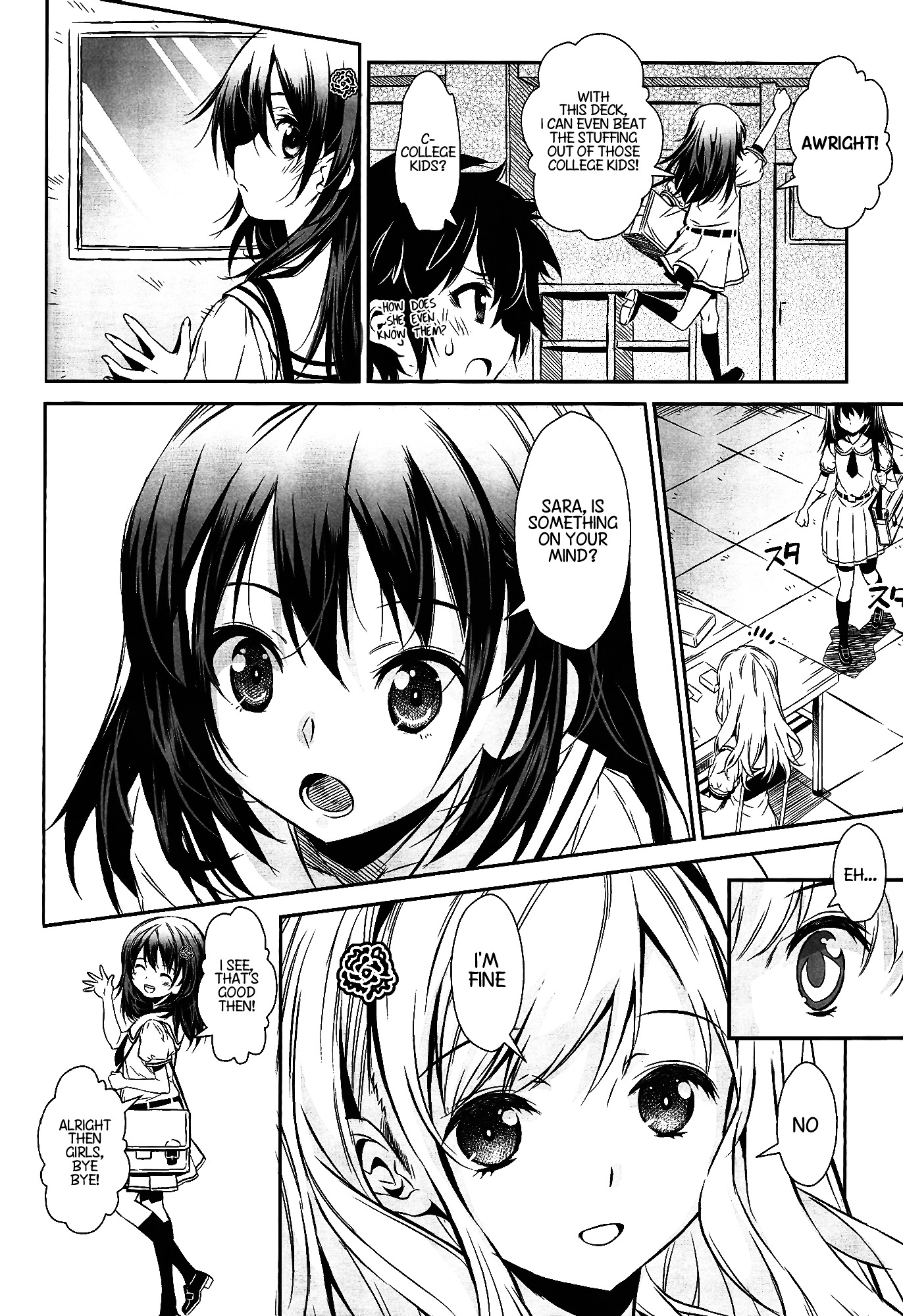 selector stirred WIXOSS Chapter 1 page 6 - Chapter 1 : That Despair is Desire