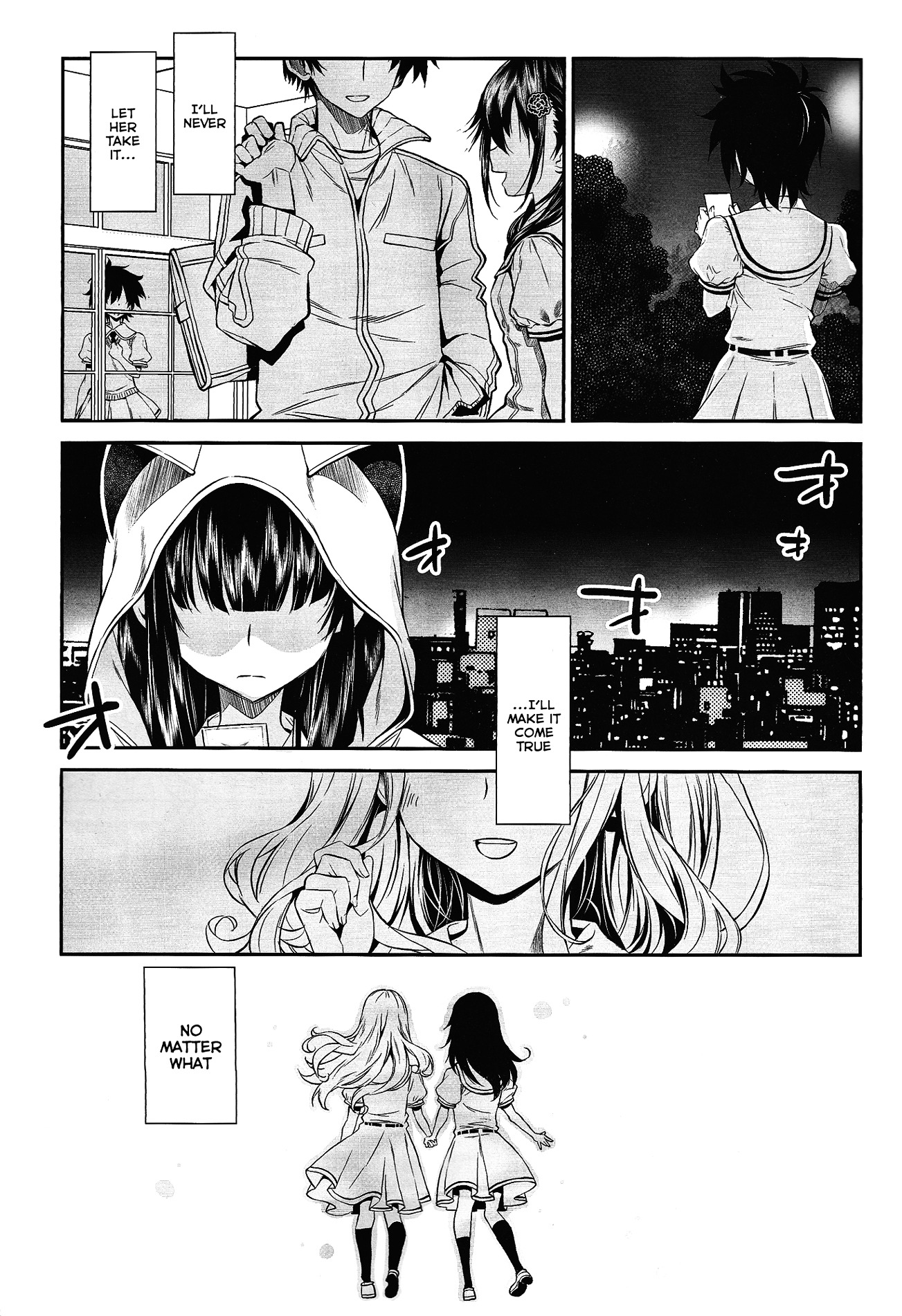selector stirred WIXOSS Chapter 2 page 3 - Chapter 2 : That Abnormality is Heartless