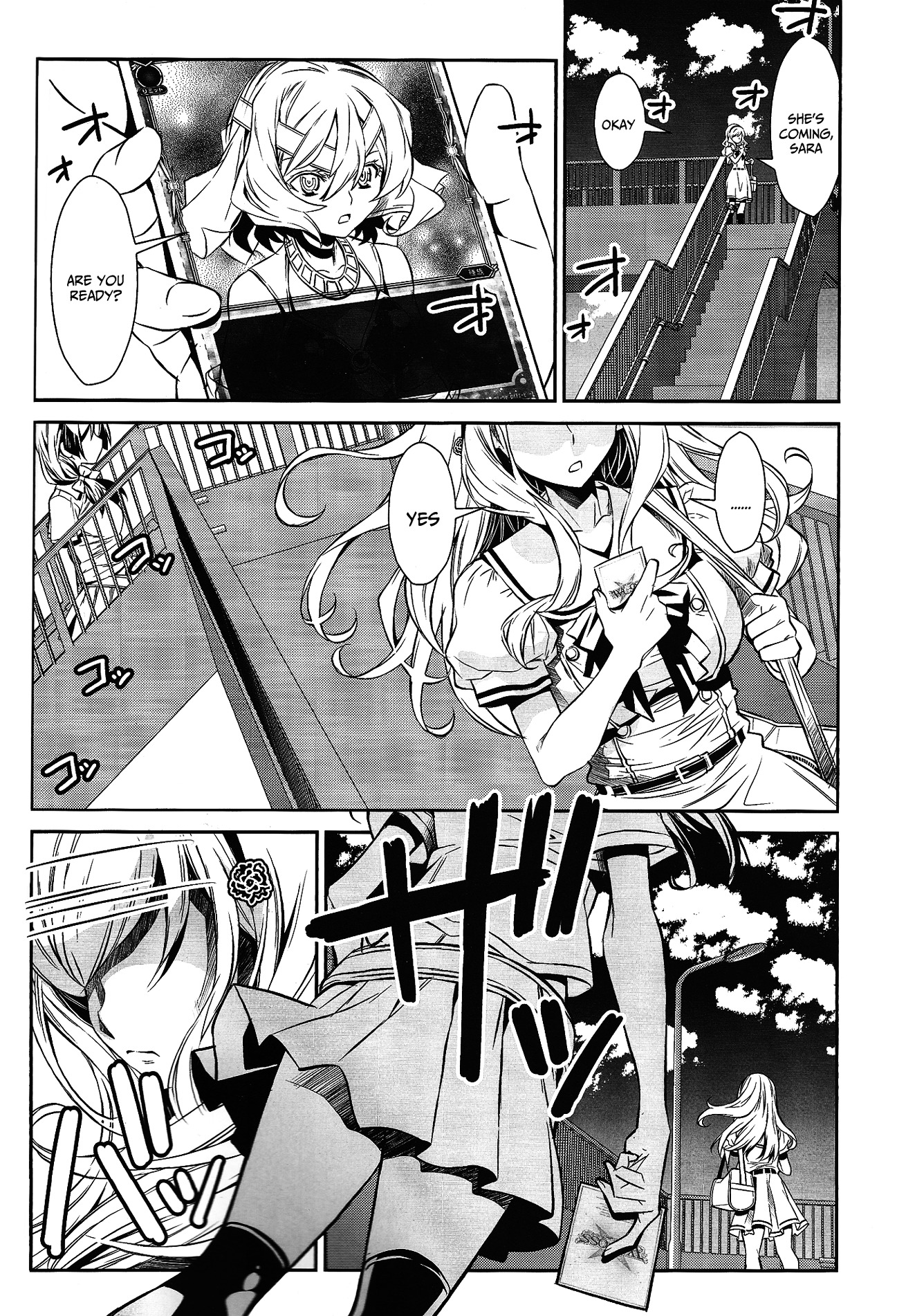 selector stirred WIXOSS Chapter 2 page 4 - Chapter 2 : That Abnormality is Heartless