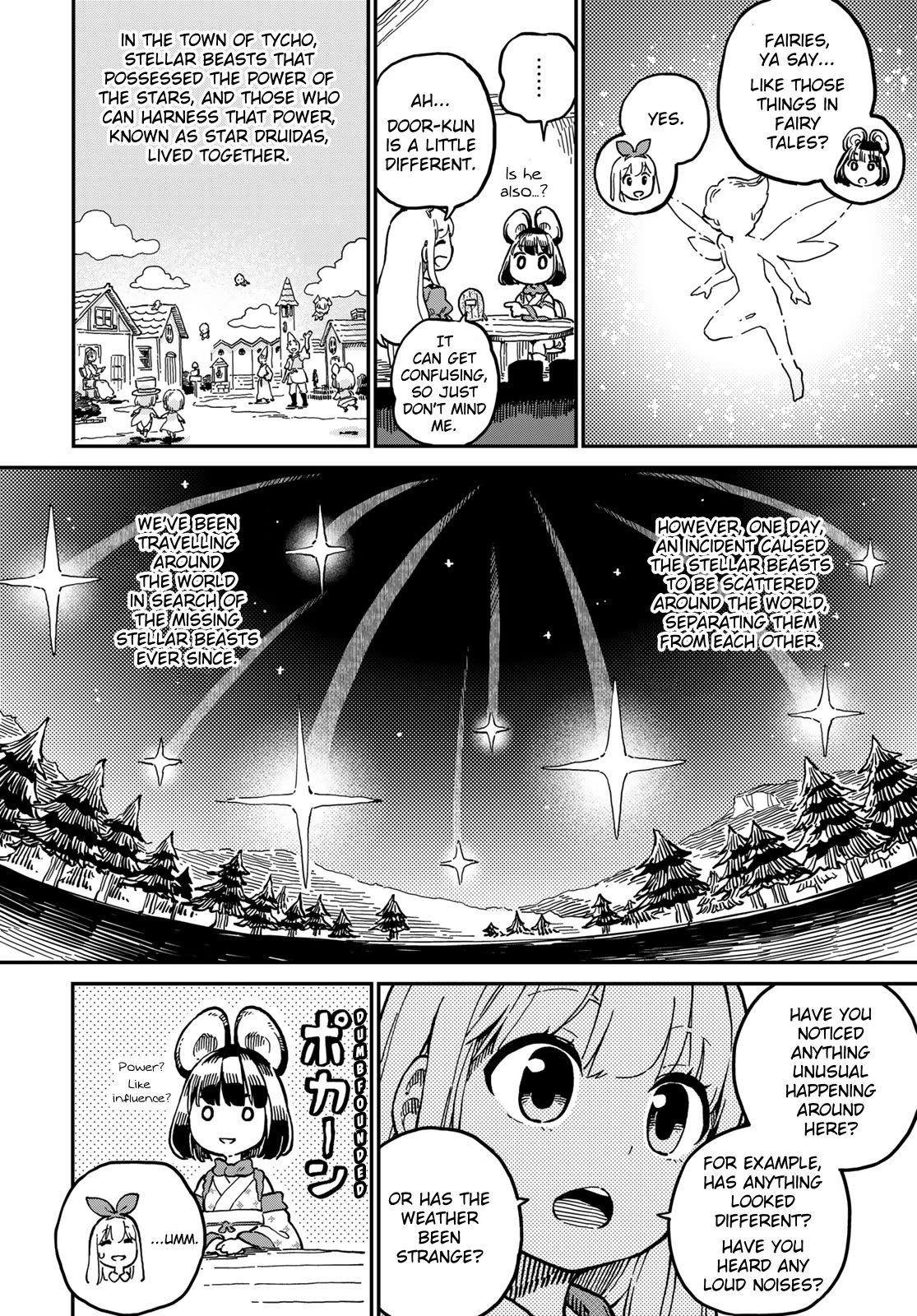 Selena the Star Druidas Chapter 1 page 18 - Chapter 1: Come on, let's go home