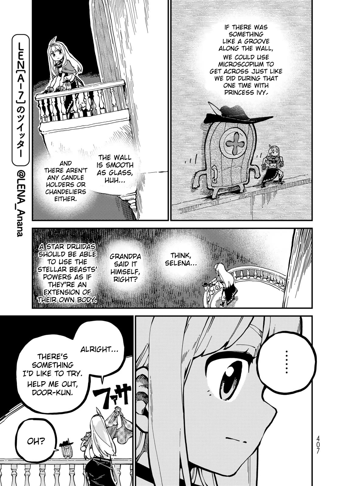 Selena the Star Druidas Chapter 11 page 7 - Chapter 11: Anaktole's Test II