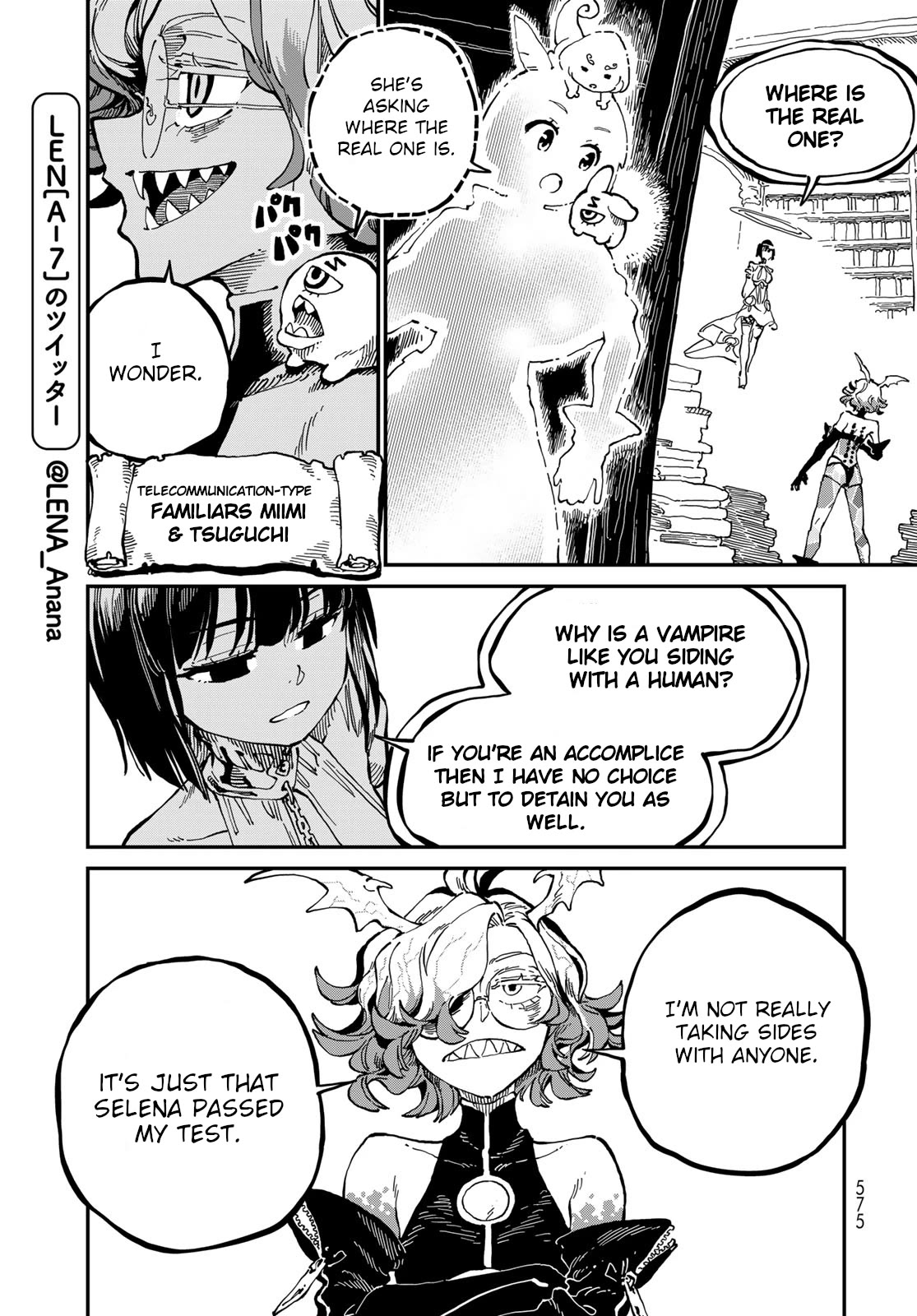 Selena the Star Druidas Chapter 13 page 19 - Chapter 13: A doll, a vampire, and then a...