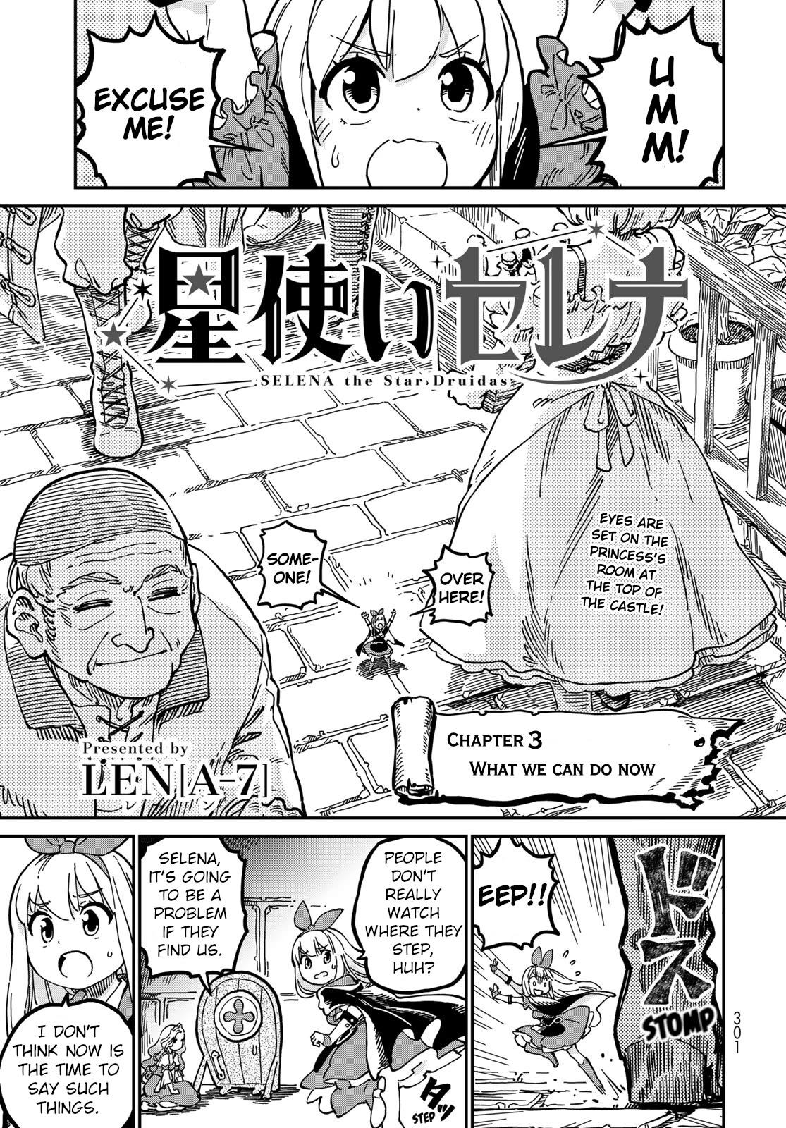 Selena the Star Druidas Chapter 3 page 1 - Chapter 3: What we can do now