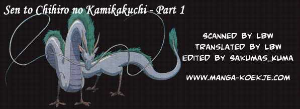 Sen to Chihiro no Kamikakuchi Chapter 1 page 21 - Chapter 1