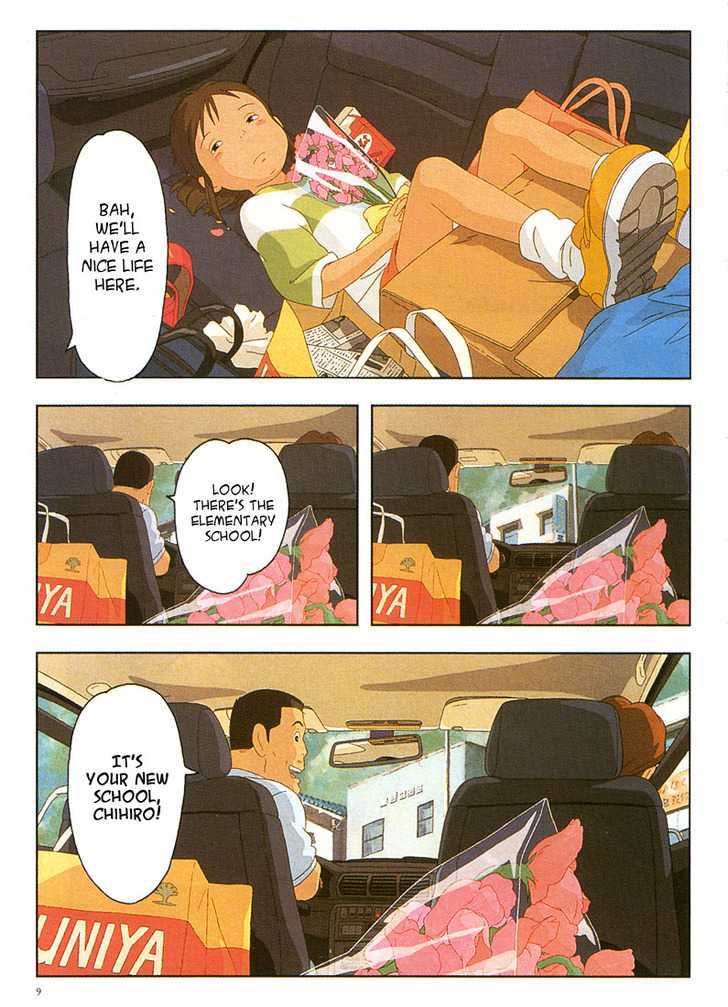 Sen to Chihiro no Kamikakuchi Chapter 1 page 9 - Chapter 1