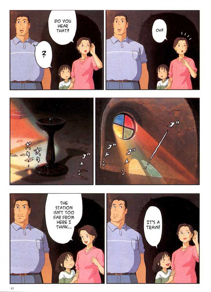 Sen to Chihiro no Kamikakuchi Chapter 3 page 3 - Chapter 3