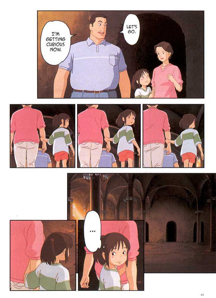 Sen to Chihiro no Kamikakuchi Chapter 3 page 4 - Chapter 3