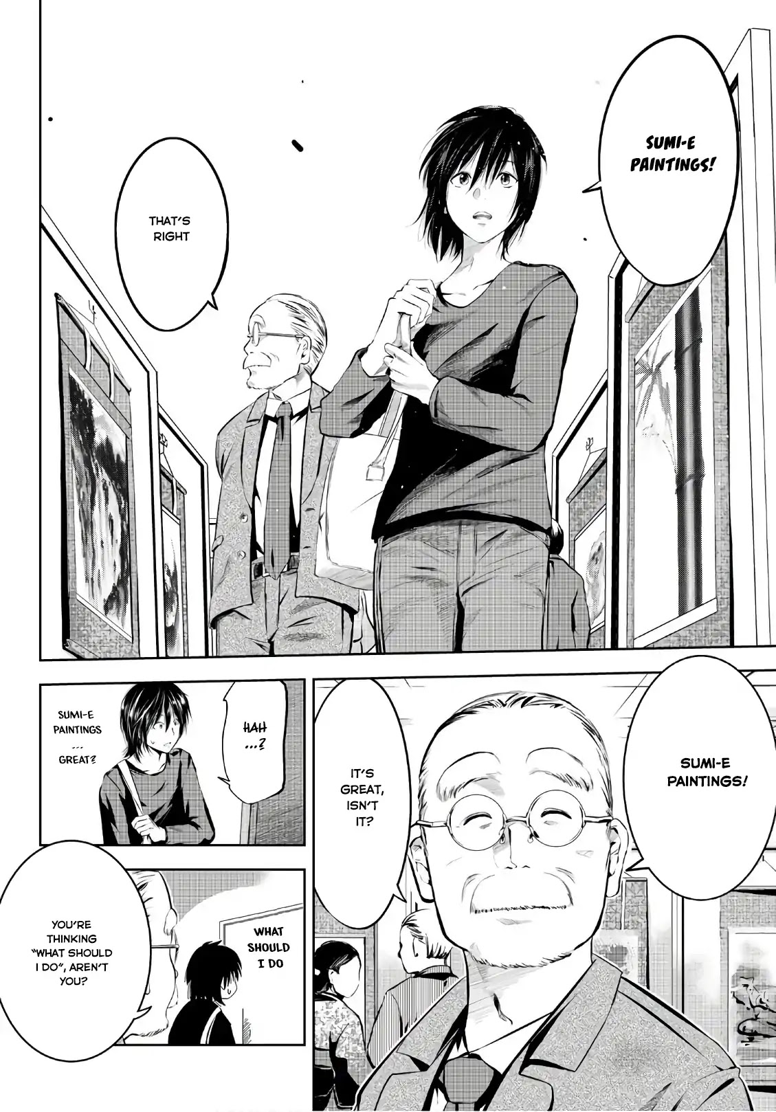 Sen wa, Boku wo Egaku Chapter 1 page 15 - Chapter 1: The Black & White Flowers