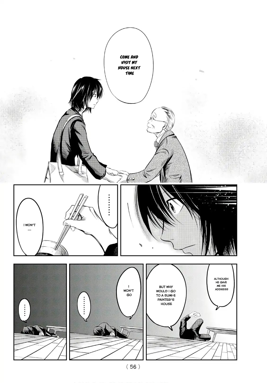Sen wa, Boku wo Egaku Chapter 1 page 35 - Chapter 1: The Black & White Flowers