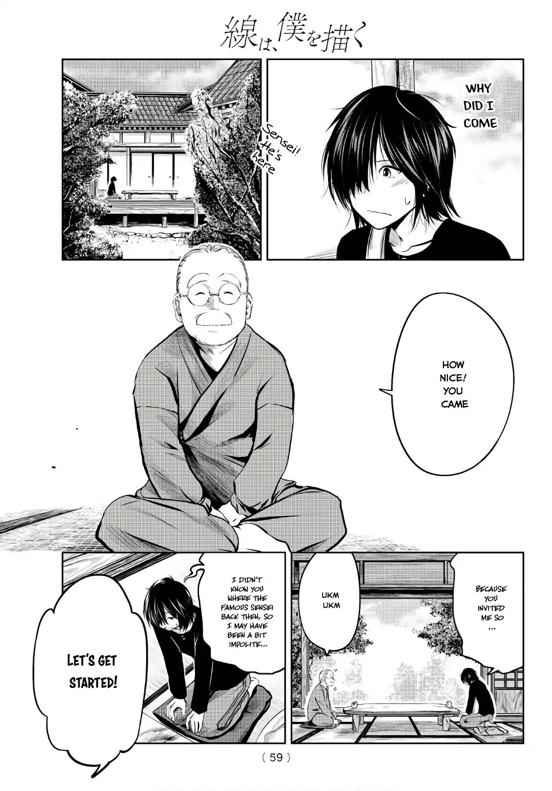Sen wa, Boku wo Egaku Chapter 1 page 38 - Chapter 1: The Black & White Flowers