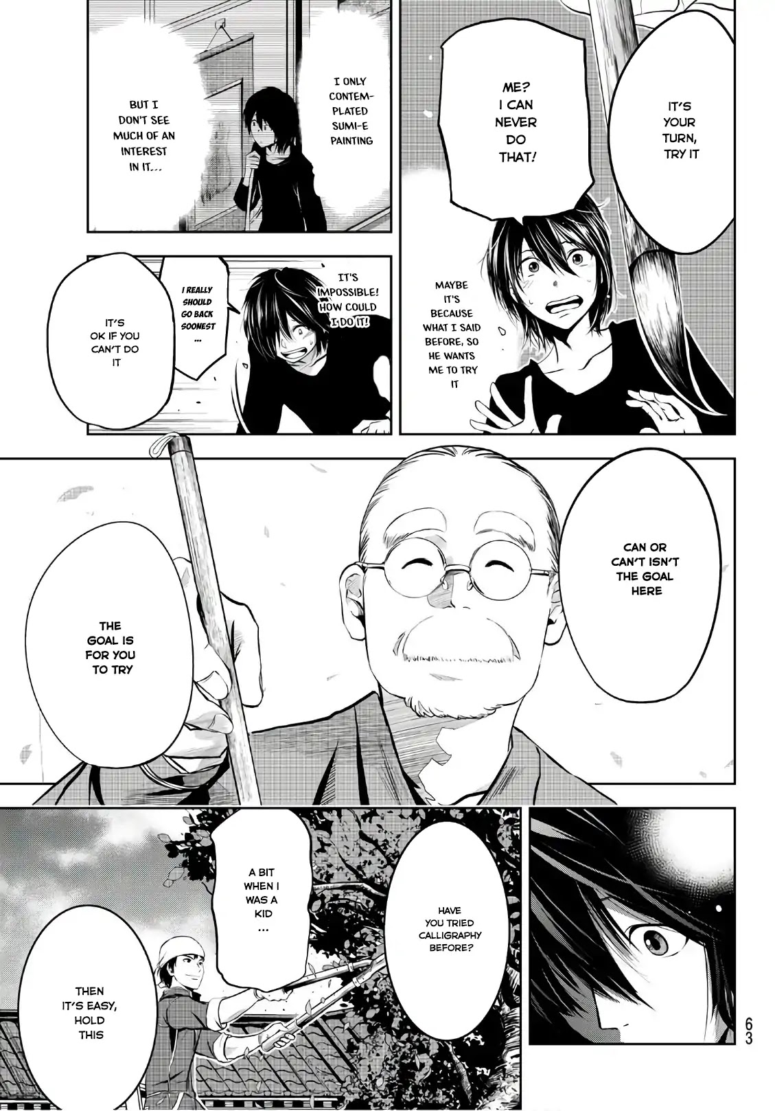 Sen wa, Boku wo Egaku Chapter 1 page 42 - Chapter 1: The Black & White Flowers