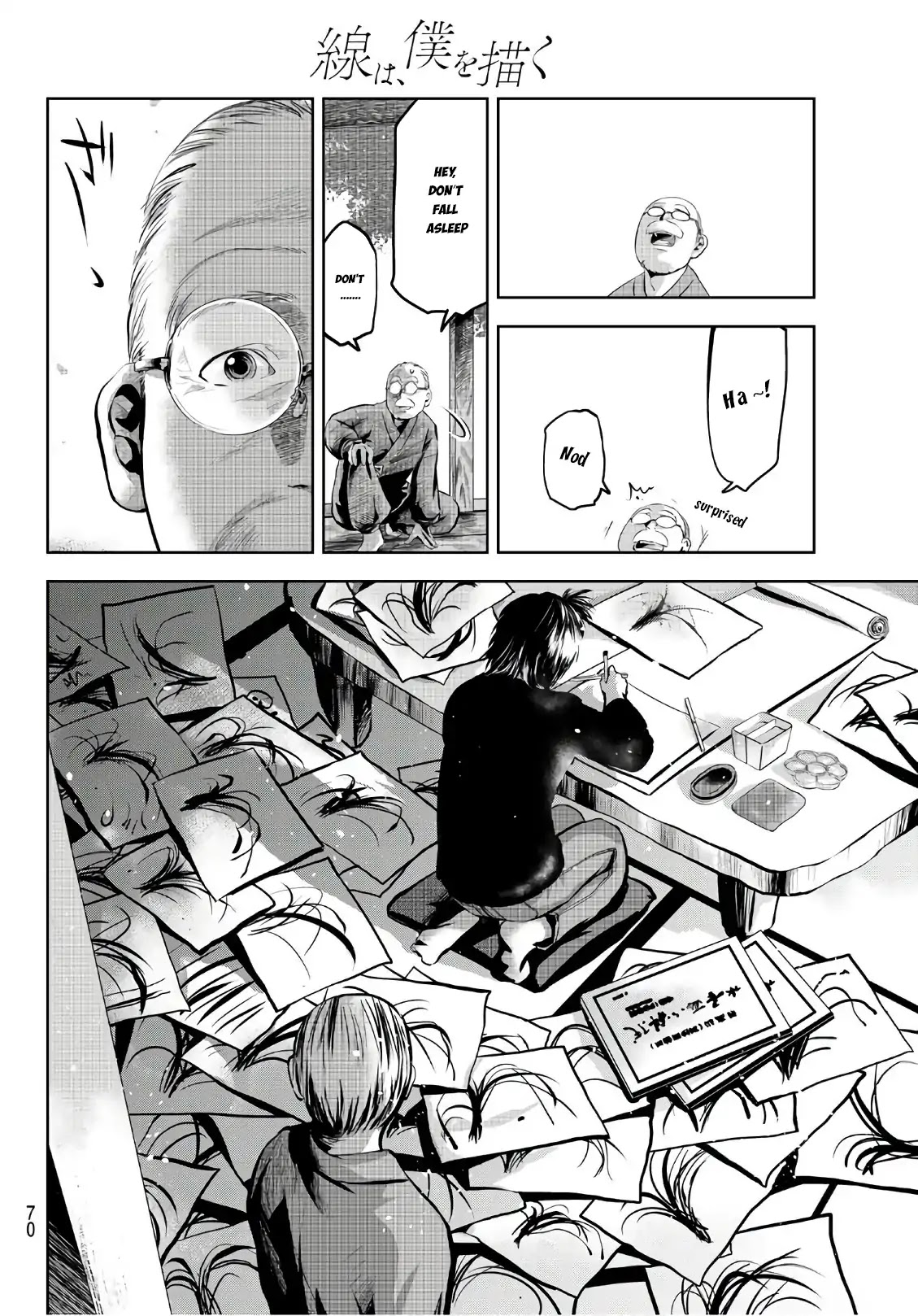 Sen wa, Boku wo Egaku Chapter 1 page 49 - Chapter 1: The Black & White Flowers