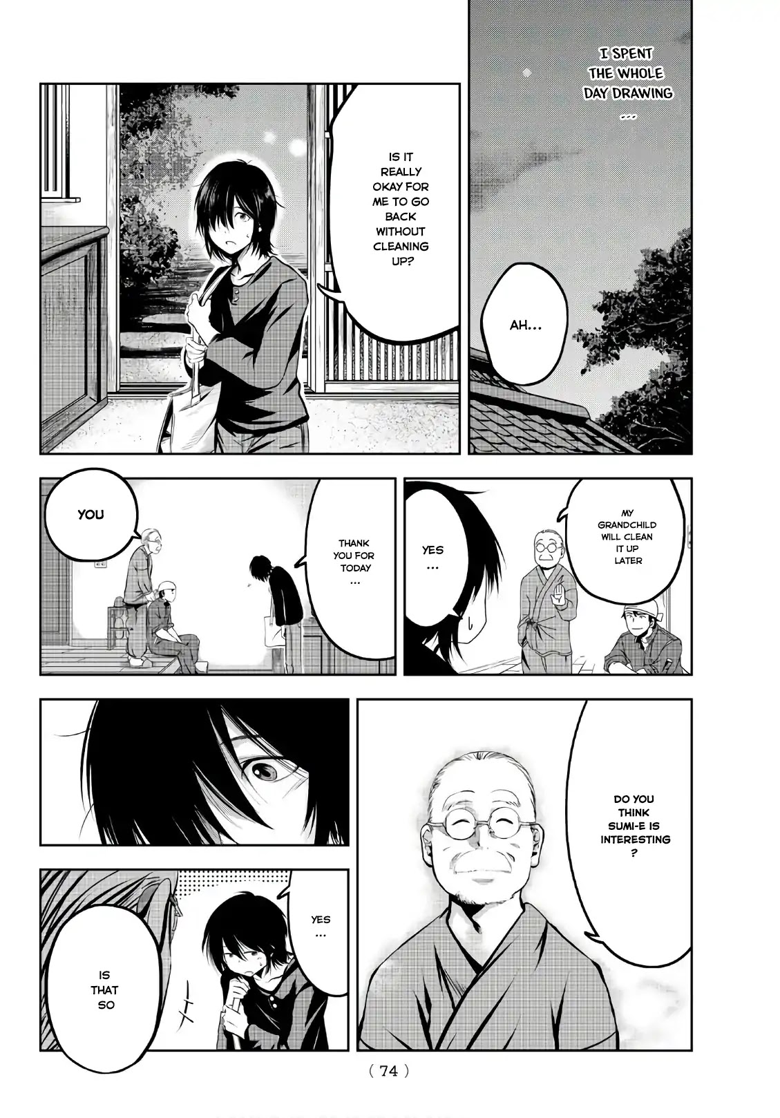 Sen wa, Boku wo Egaku Chapter 1 page 53 - Chapter 1: The Black & White Flowers