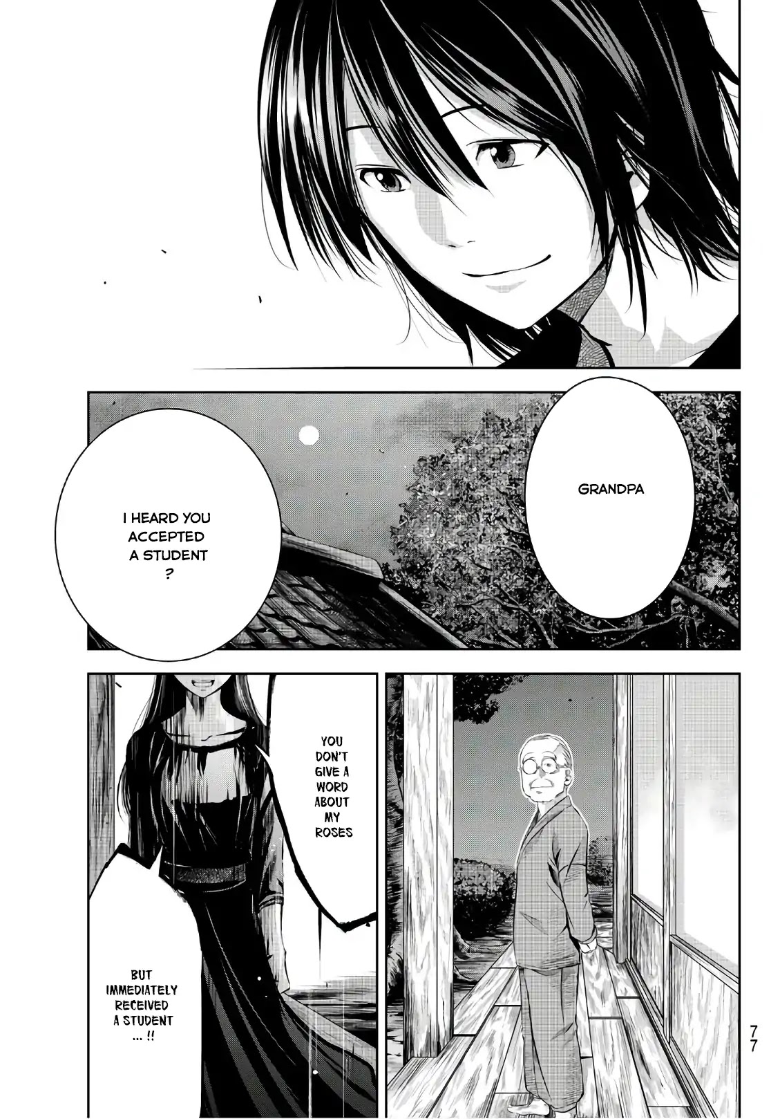 Sen wa, Boku wo Egaku Chapter 1 page 56 - Chapter 1: The Black & White Flowers