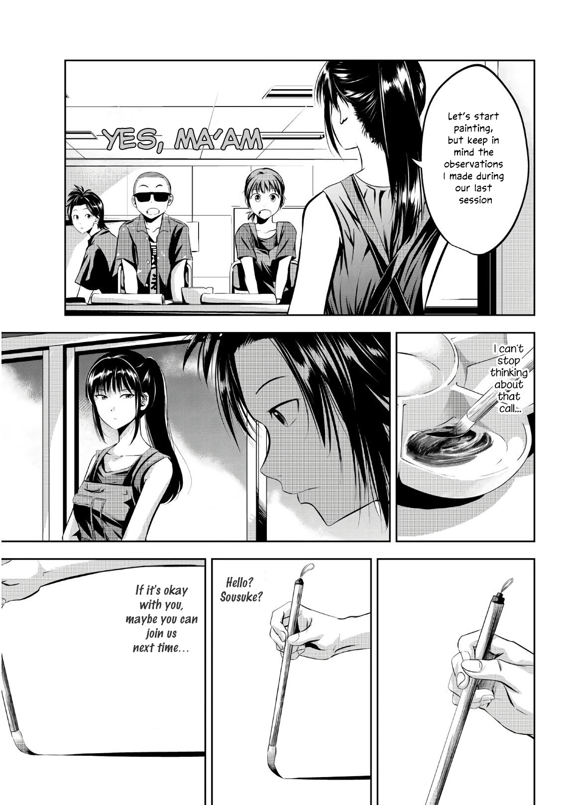 Sen wa, Boku wo Egaku Chapter 12 page 6 - Chapter 12: The folds of our heart