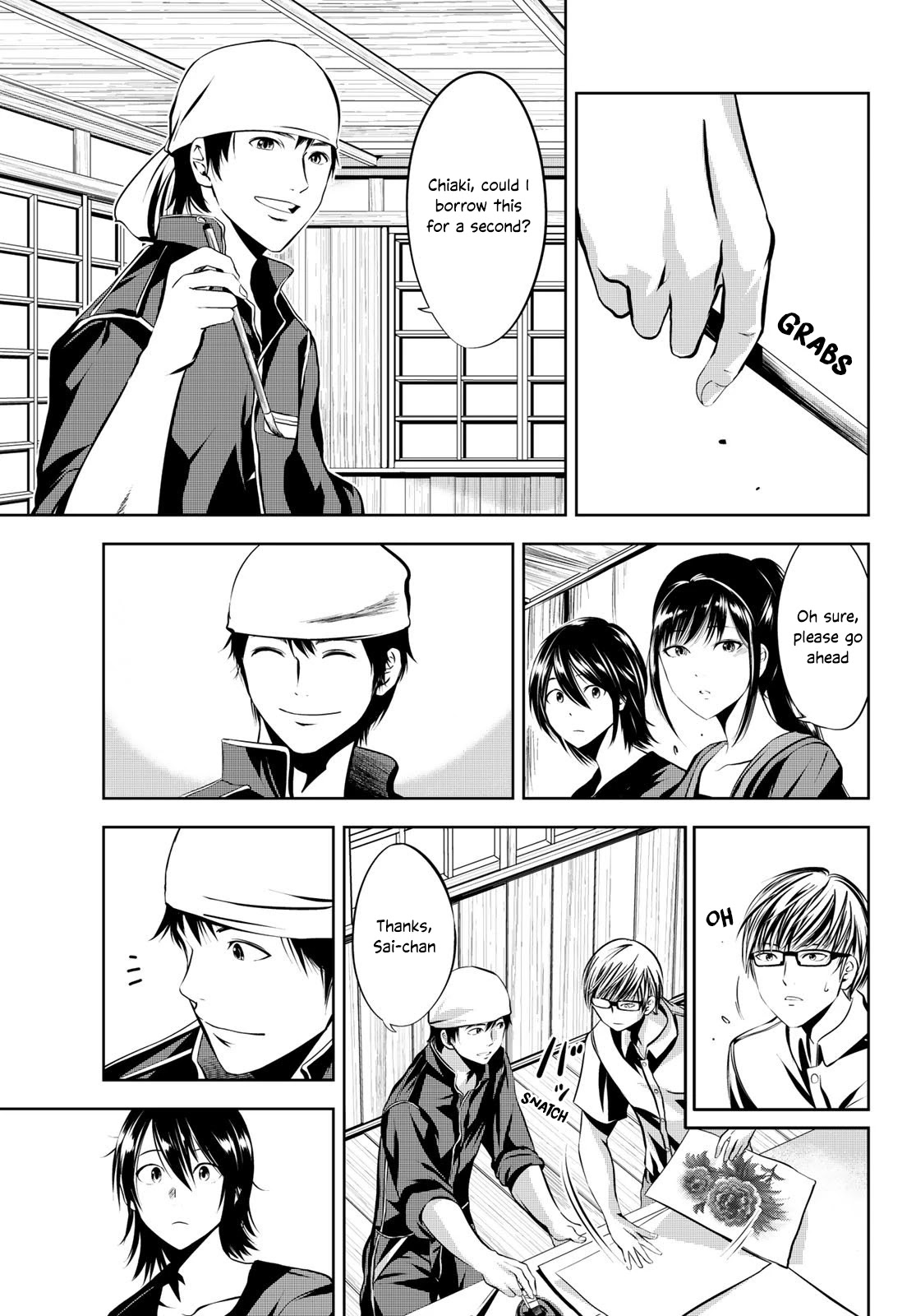 Sen wa, Boku wo Egaku Chapter 13 page 11 - Chapter 13: Sumi-e