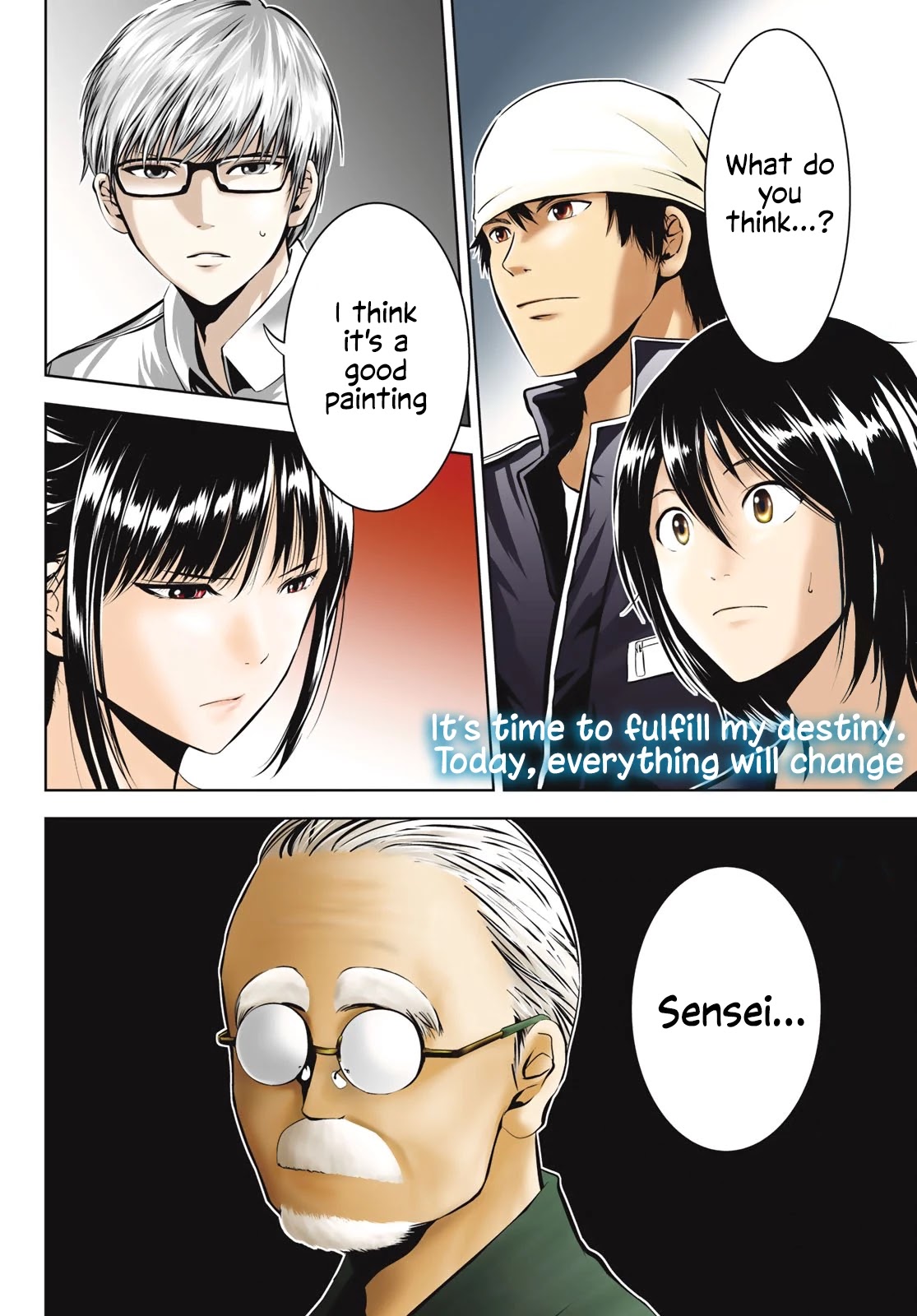 Sen wa, Boku wo Egaku Chapter 13 page 3 - Chapter 13: Sumi-e