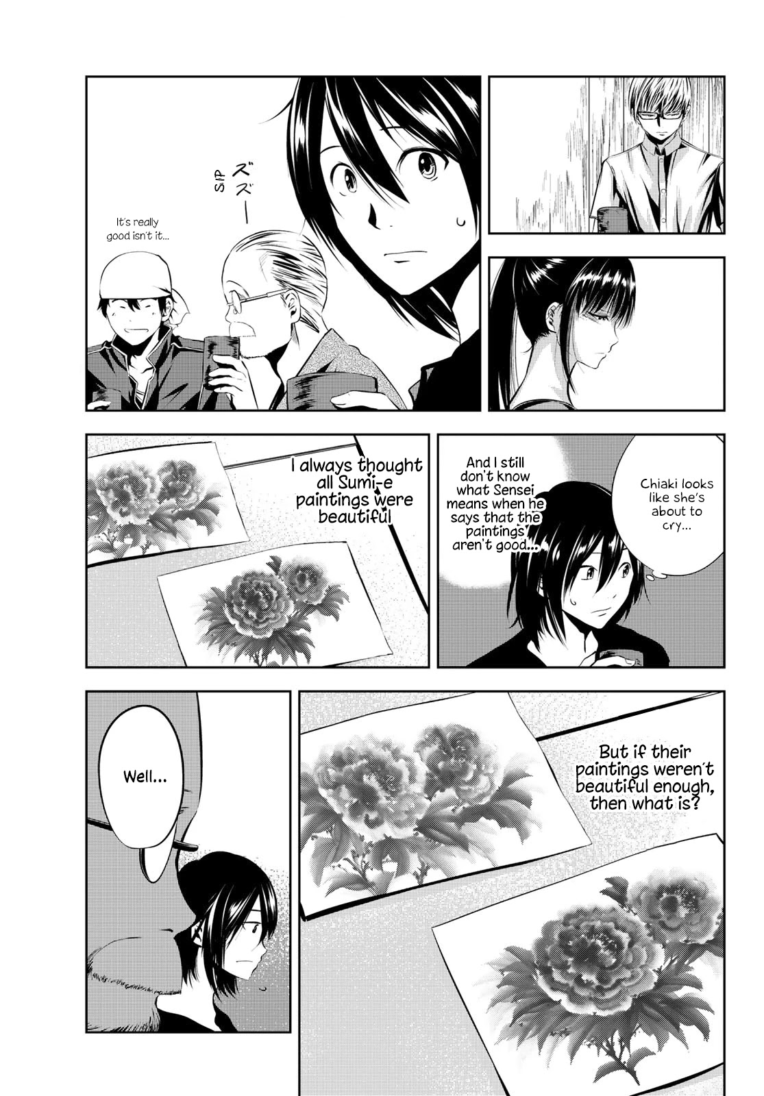 Sen wa, Boku wo Egaku Chapter 13 page 9 - Chapter 13: Sumi-e