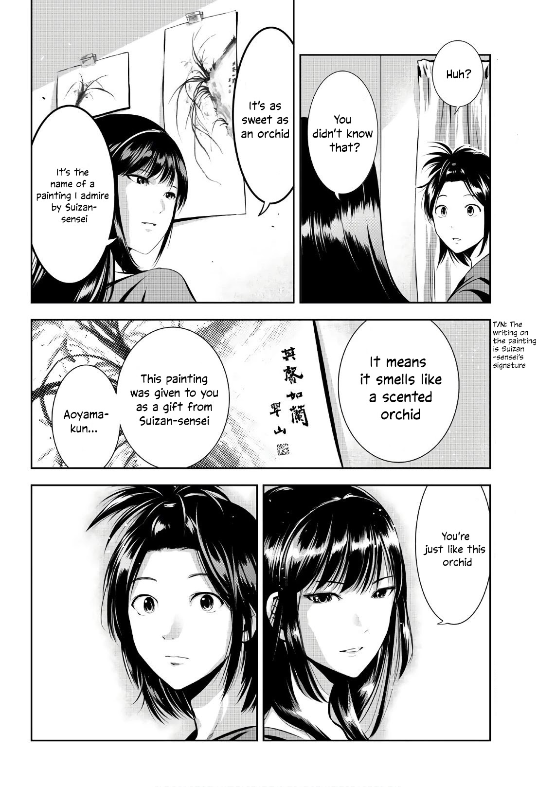 Sen wa, Boku wo Egaku Chapter 16 page 13 - Chapter 16: Orchid / Rose