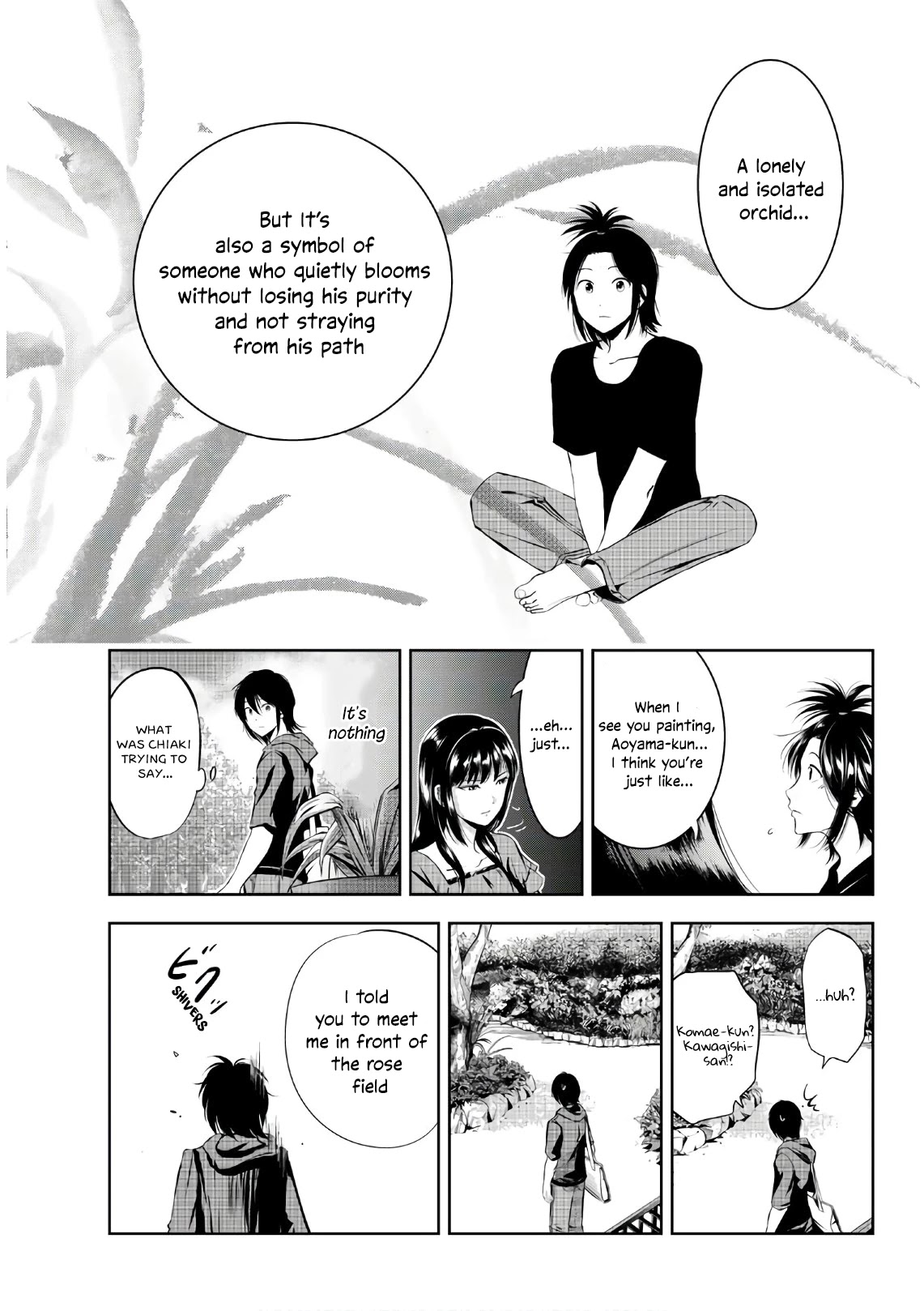 Sen wa, Boku wo Egaku Chapter 16 page 14 - Chapter 16: Orchid / Rose
