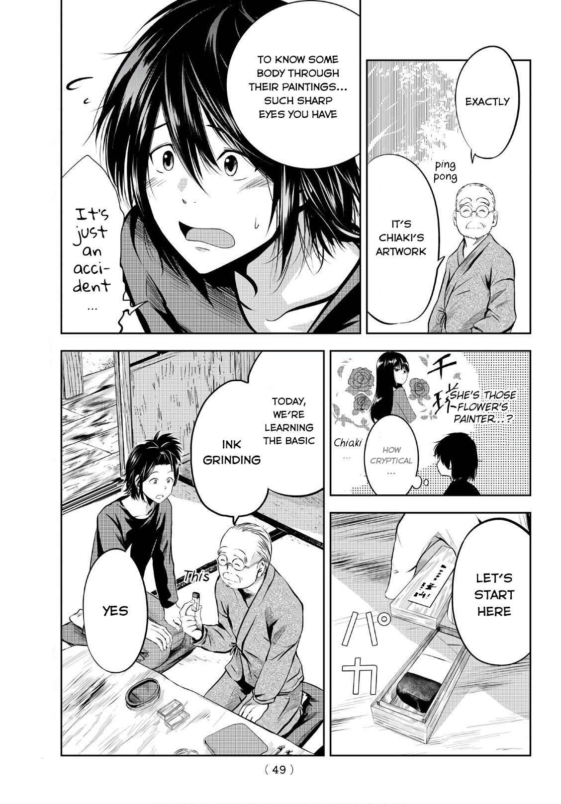 Sen wa, Boku wo Egaku Chapter 2 page 6 - Chapter 2: The Little Hunch When We Meet