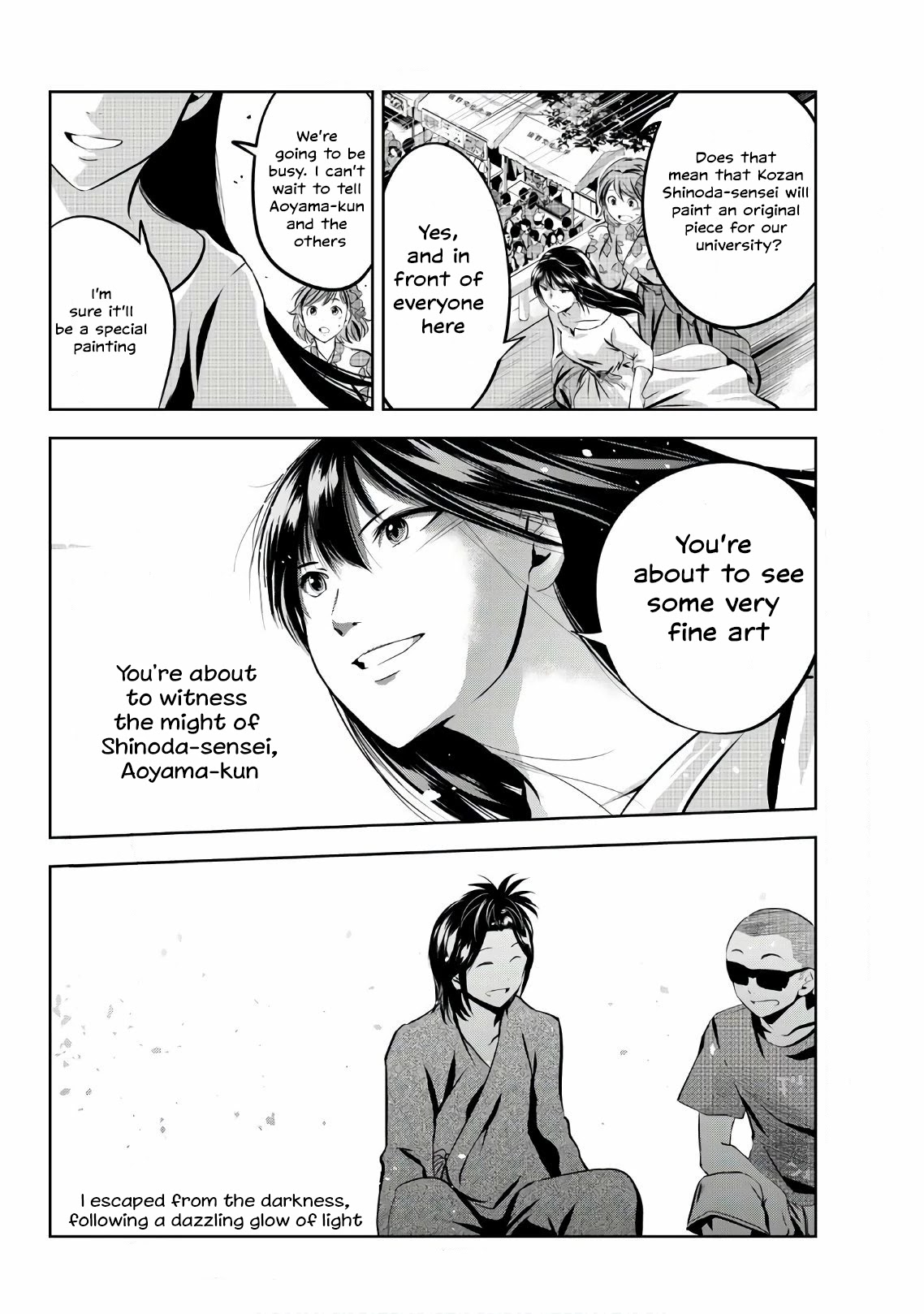 Sen wa, Boku wo Egaku Chapter 20 page 21 - Chapter 20: Good painting