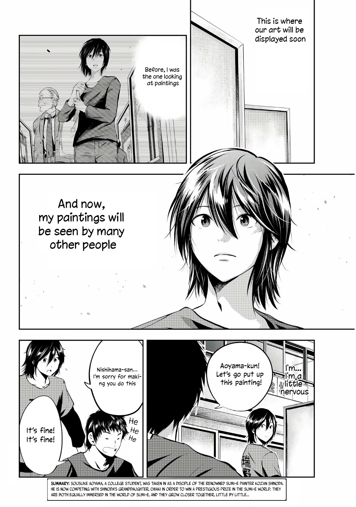 Sen wa, Boku wo Egaku Chapter 20 page 3 - Chapter 20: Good painting
