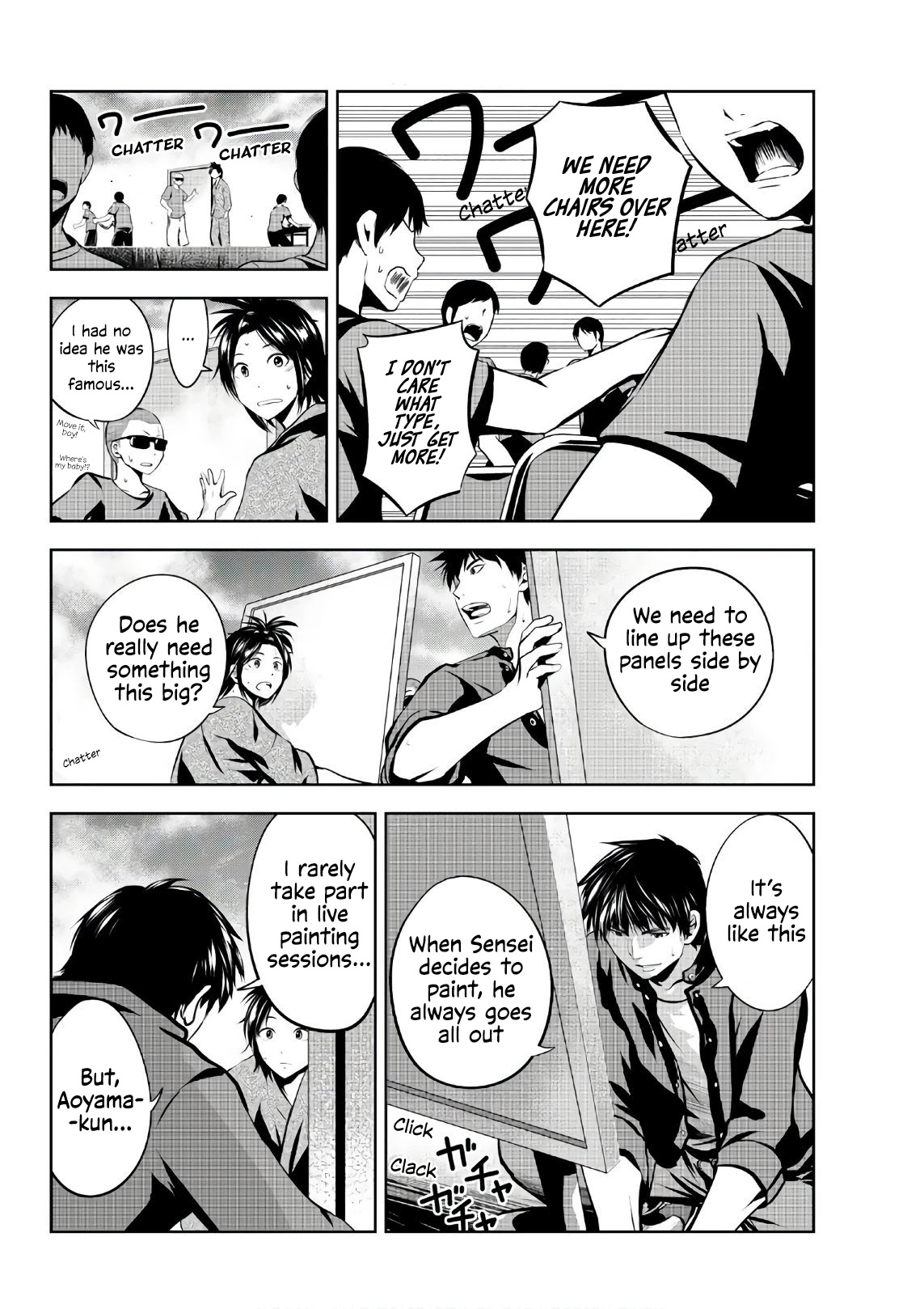 Sen wa, Boku wo Egaku Chapter 21 page 13 - Chapter 21: The beginning of a miracle